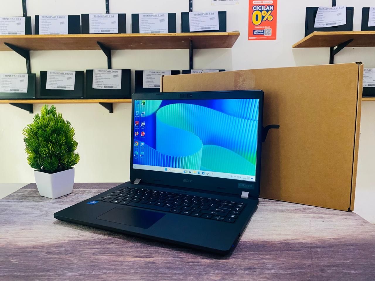 LAPTOP ACER TRAVELMATE P214 | INTEL CORE I7-1165G7 ( RAM 8GB / SSD 512GB NVME ) - Gambar 7