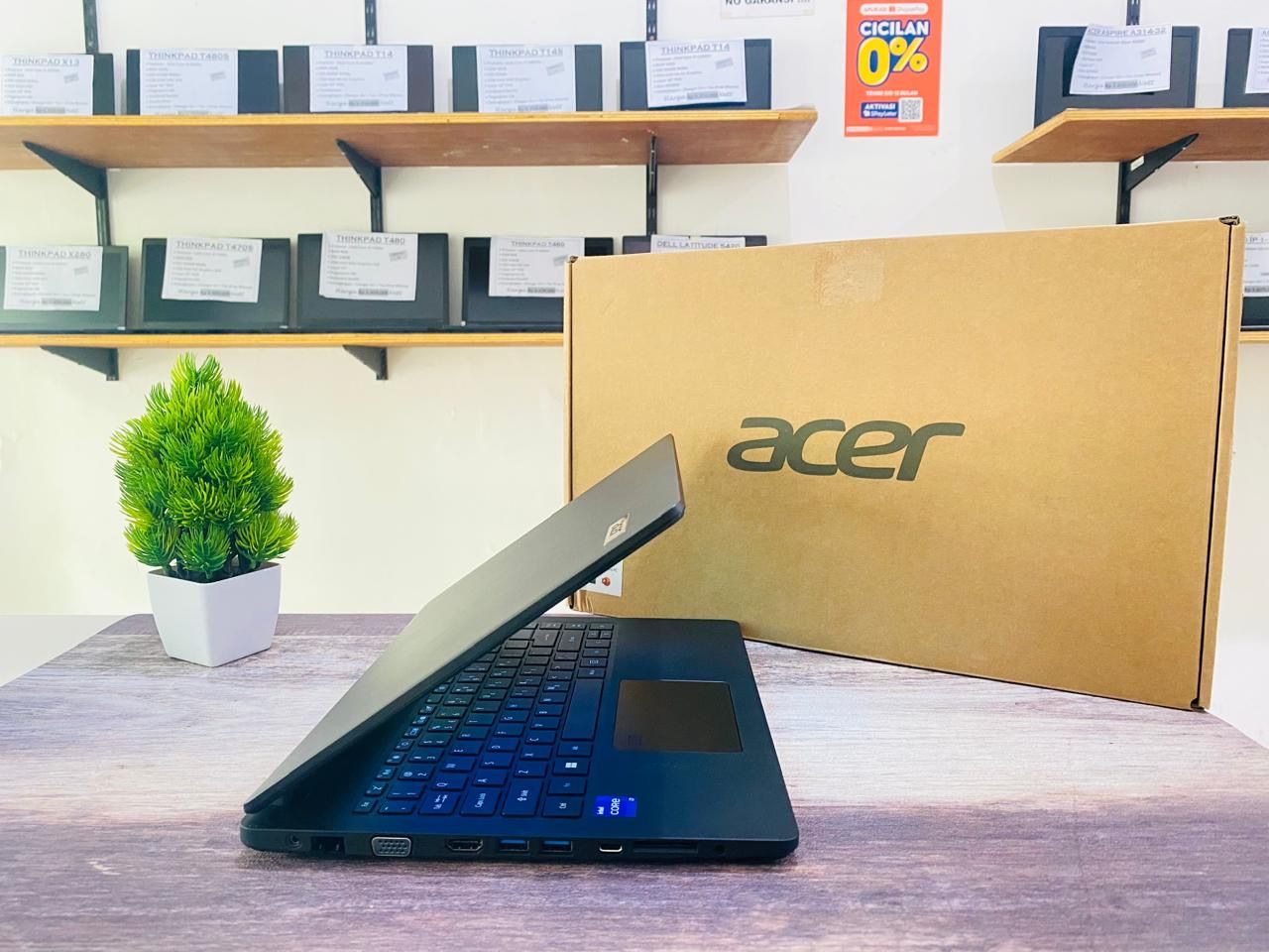 LAPTOP ACER TRAVELMATE P214 | INTEL CORE I7-1165G7 ( RAM 8GB / SSD 512GB NVME ) - Gambar 5