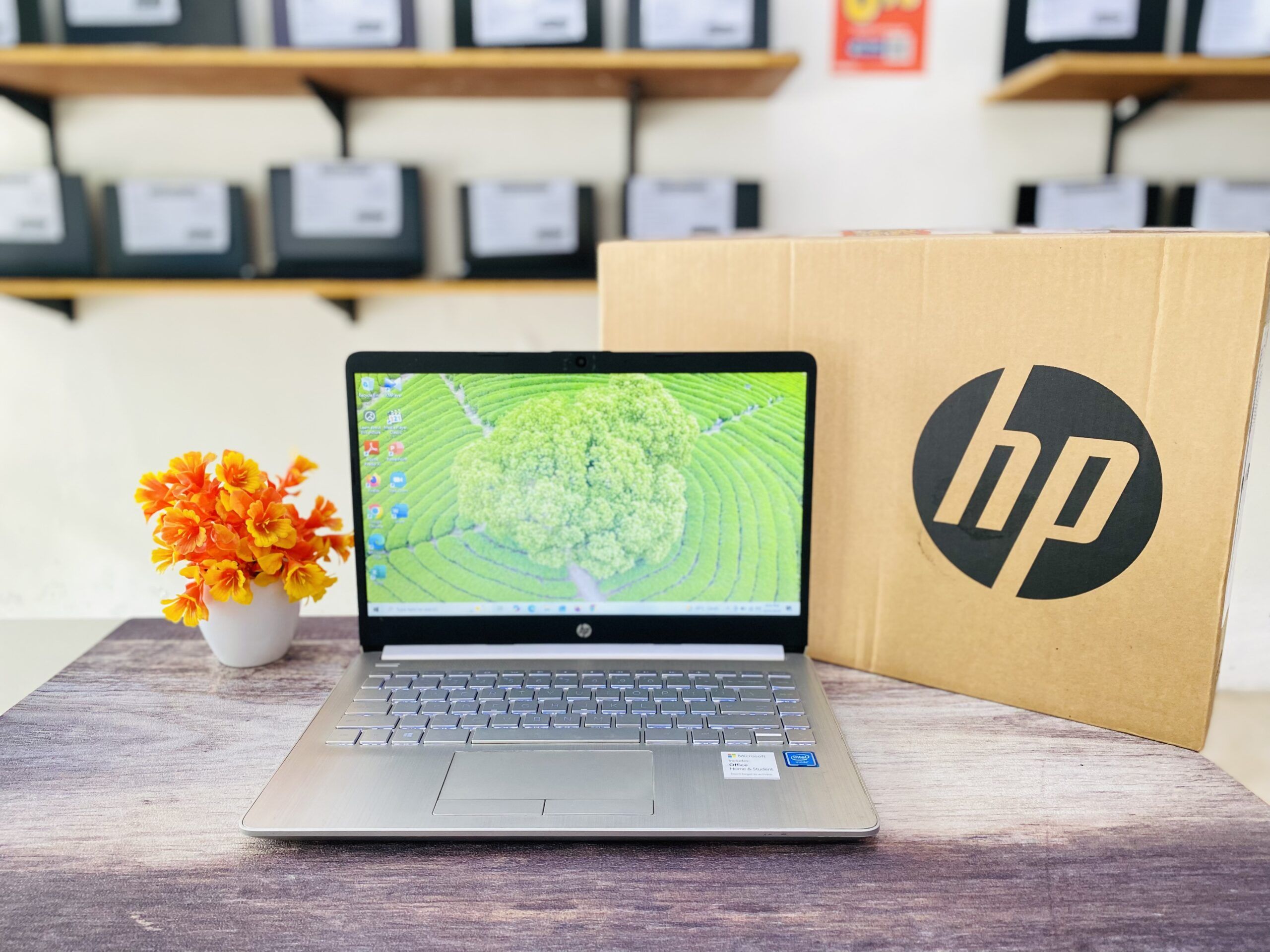 LAPTOP HP 14S-CF2017TU | INTEL CELERON N4020 ( RAM 4GB / SSD 256GB )