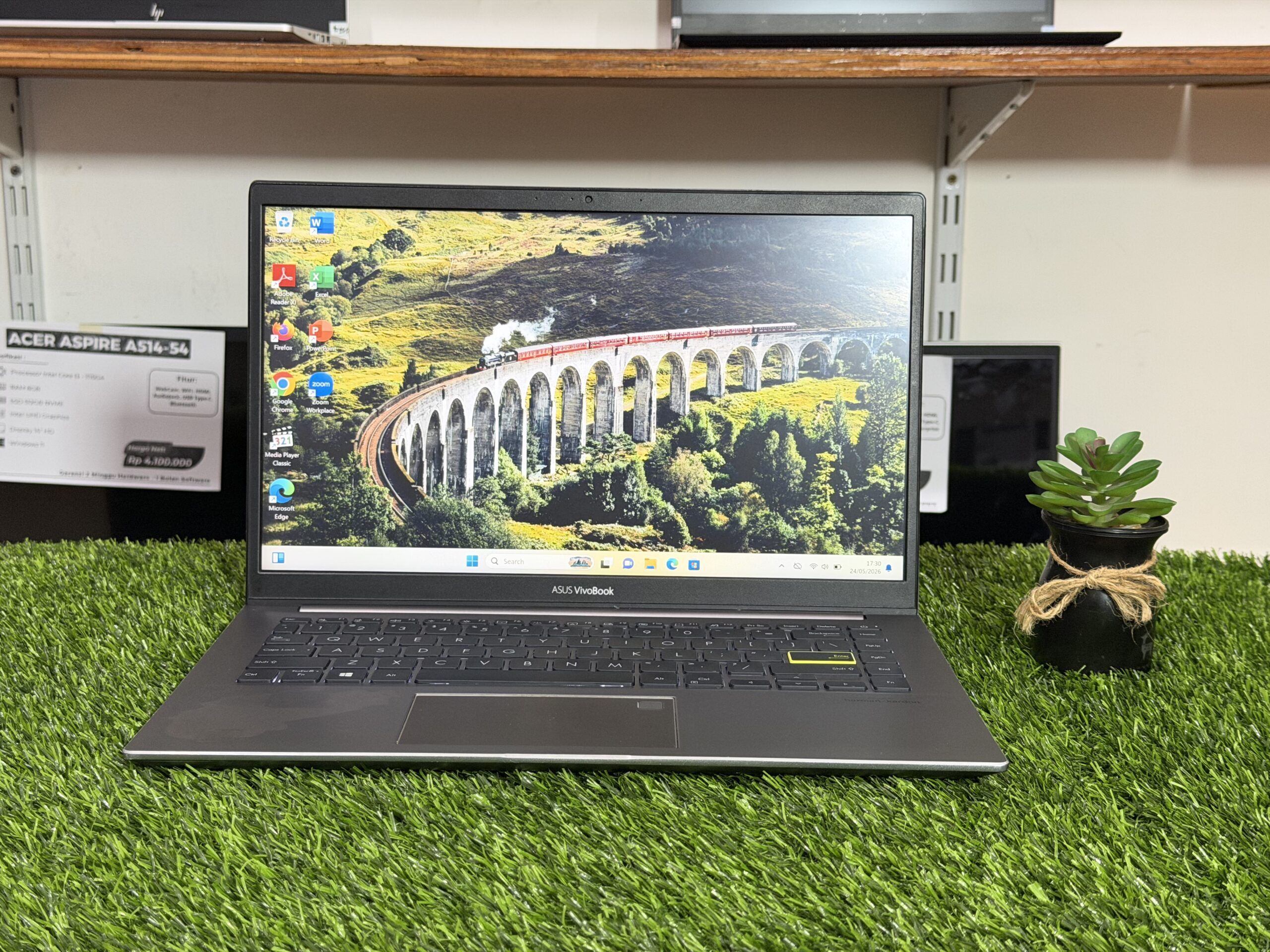 ASUS VIVOBOOK M433IAY AMD Ryzen 7 4700U (RAM 8GB/SSD 512GB NVME) Keyboard Backlit / 14" FHD