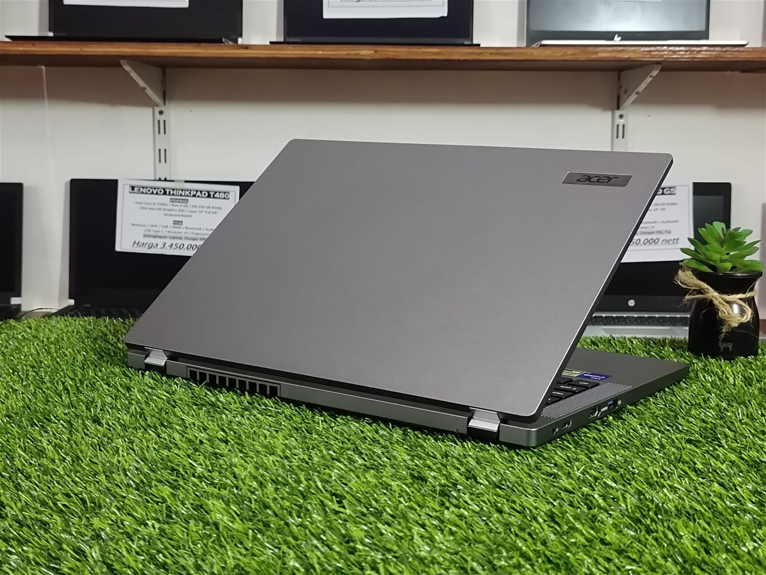 ACER TRAVELMATE P214 Intel Core i7-1355U (RAM 8GB/SSD 512GB NVME) NVIDIA RTX 2050 (4GB) / 14" FHD - Gambar 4