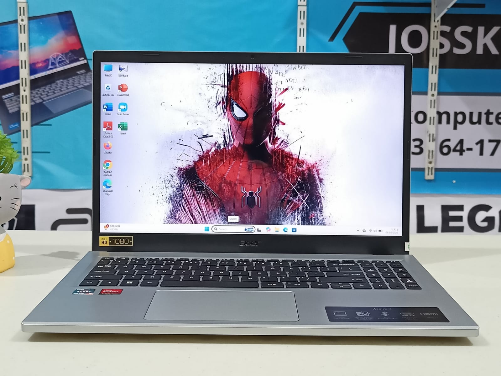 ACER ASPIRE A315-24P Ryzen 5 7520U/ 8GB/ Ssd 512GB
