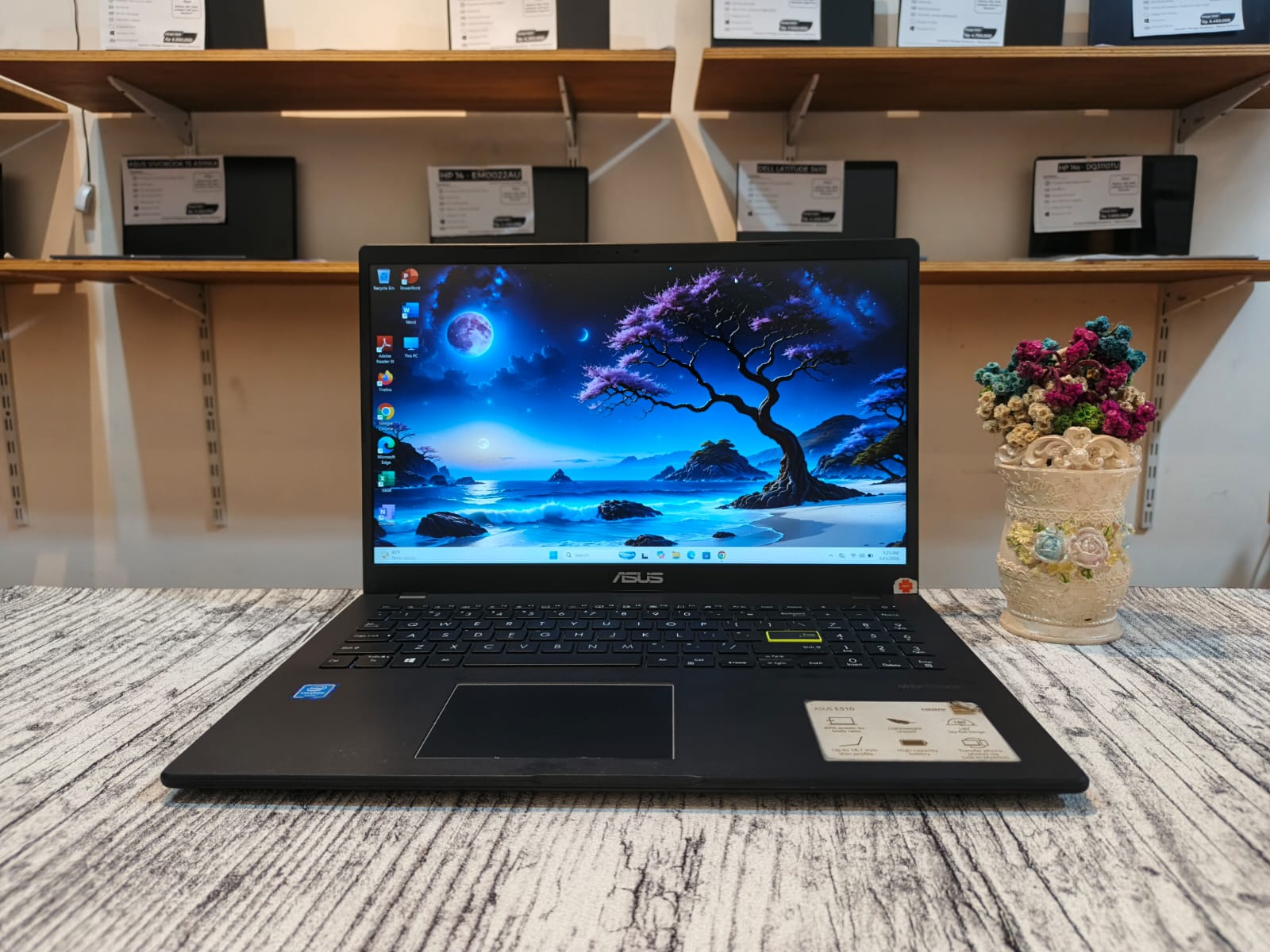 ASUS VIVOBOOK 15 L510MA Intel Celeron N4020 (Ram 4GB / SSD 128GB) Intel UHD 600 Graphics/ KeyBacklit