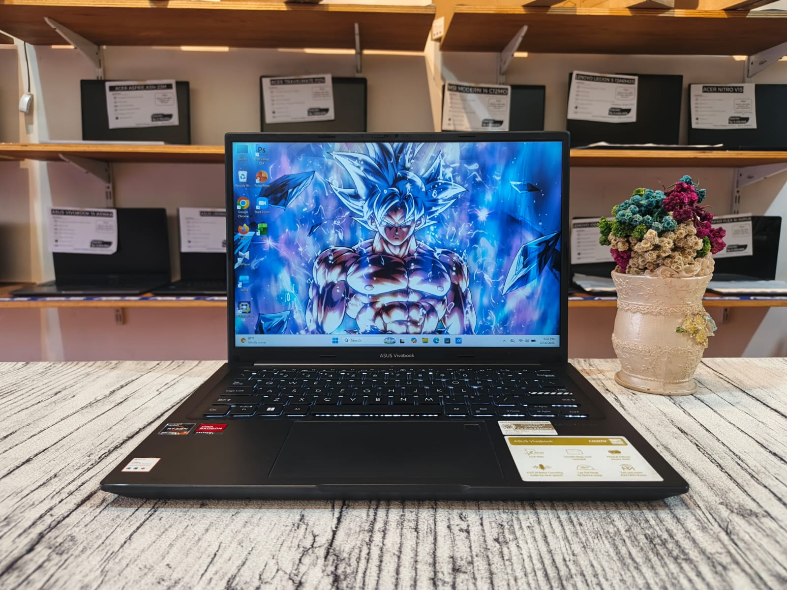 ASUS VIVOBOOK 14-M1405YA AMD Ryzen 7-7730U (Ram 16GB / SSD 512GB NVMe) AMD Radeon Graphic (512MB)