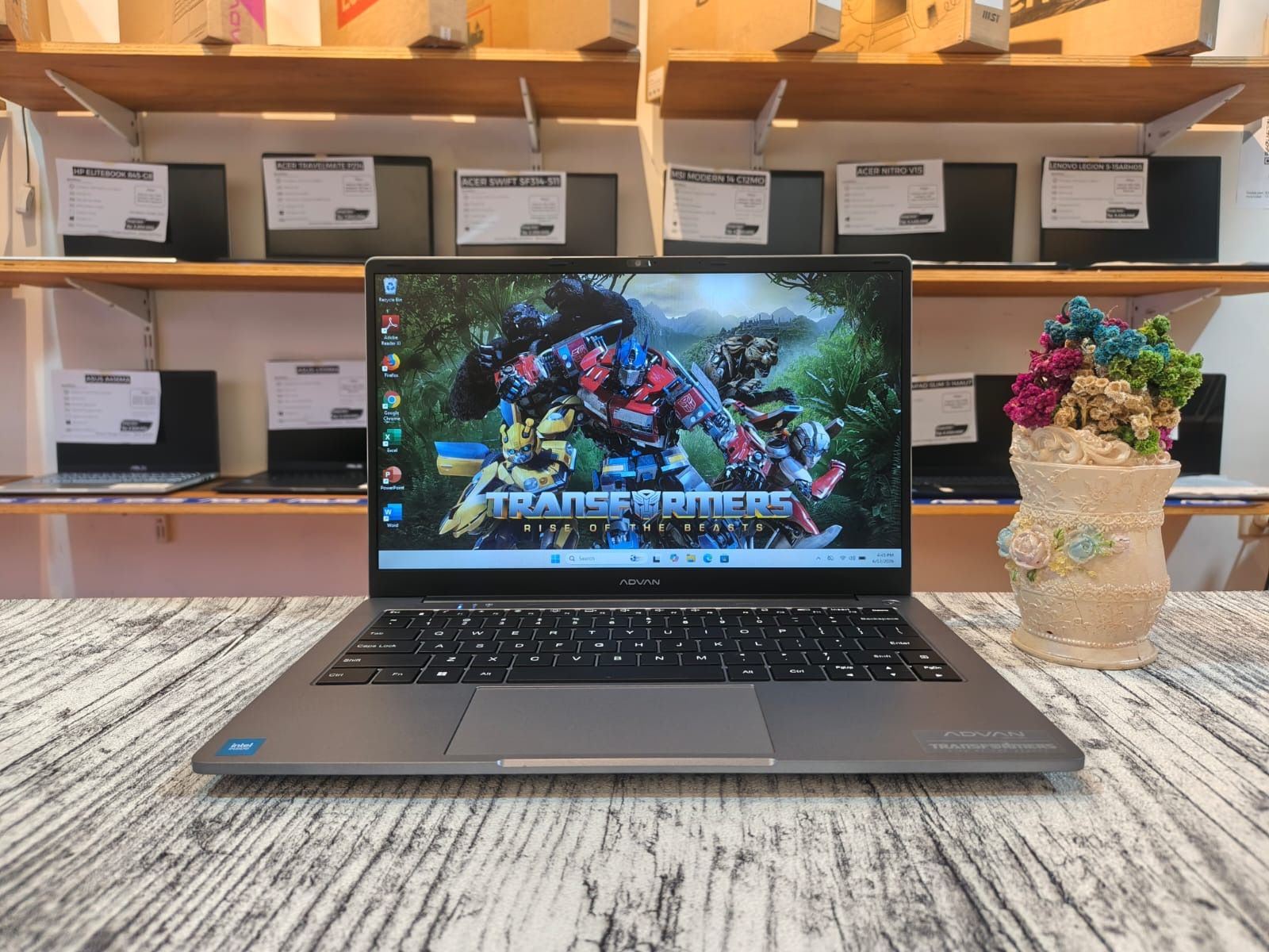 ADVAN TBOOK TRANSFORMER Intel N100 (Ram 4GB / MMC 128 GB) Intel UHD Graphics
