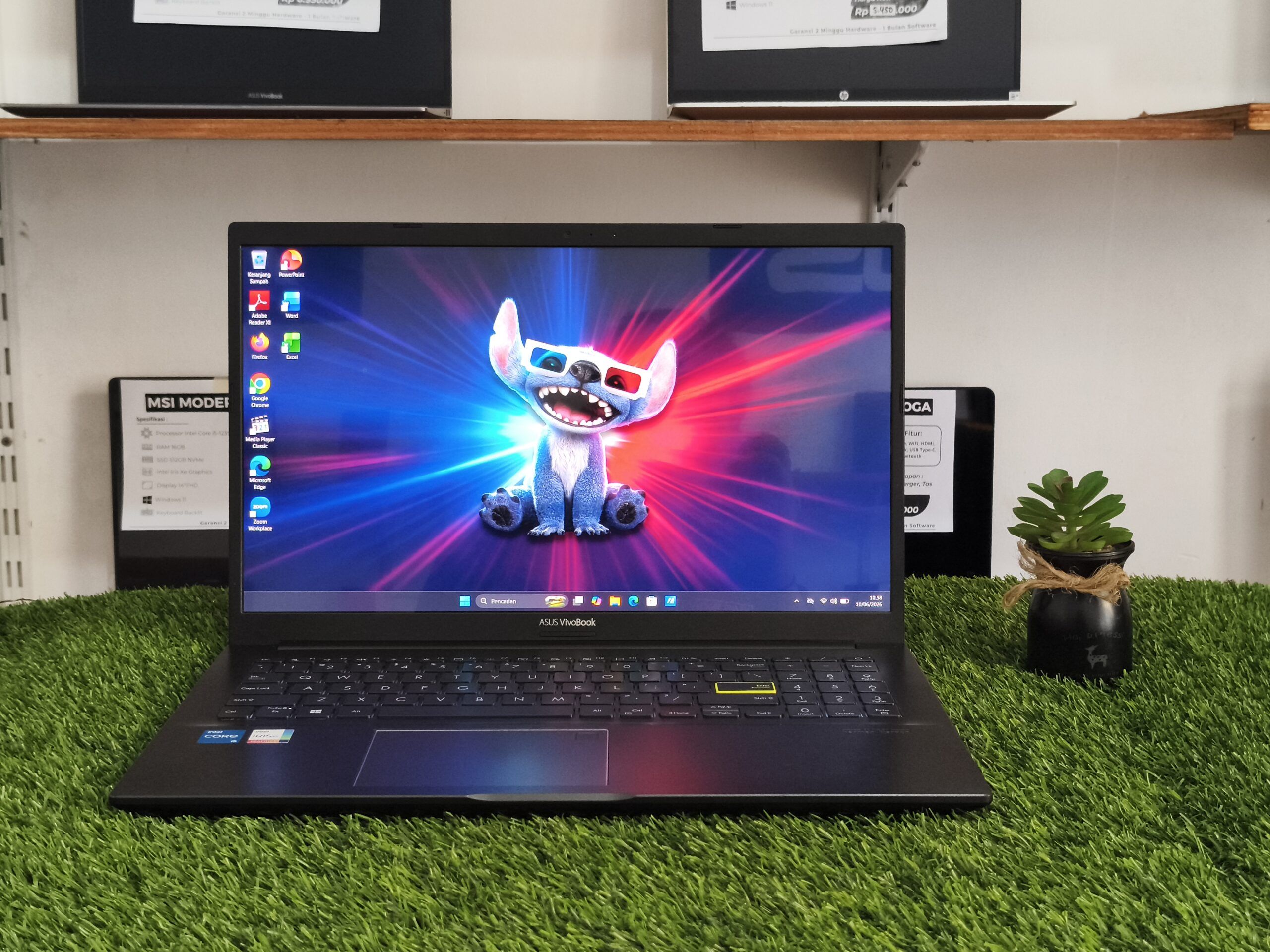 ASUS VIVOBOOK K513EA Intel Core i5-1135G7 (RAM 8GB/SSD 256GB NVMe) KEYBOARD BACKLIT / 15,6" OLED