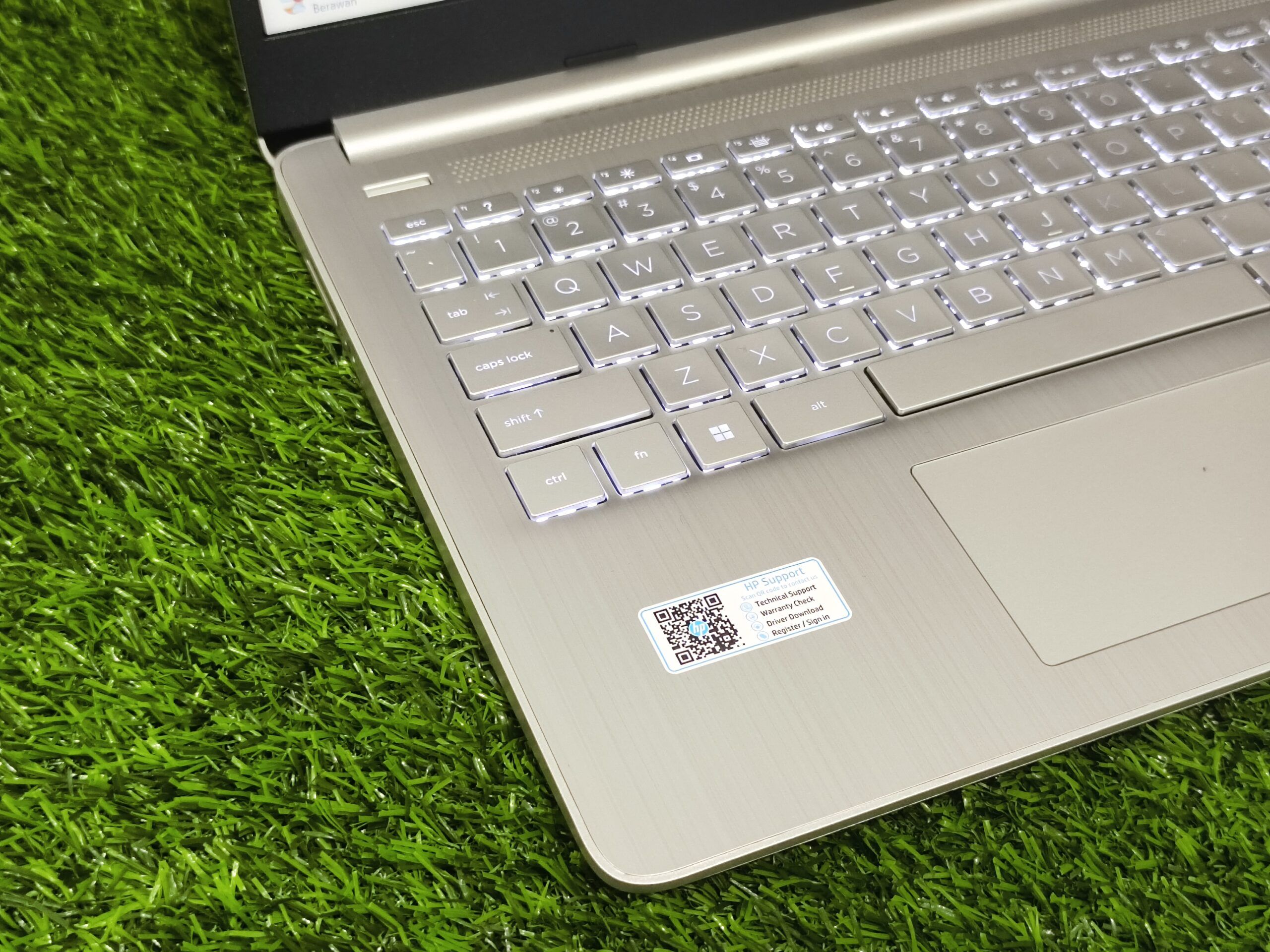 HP 14S-DQ511TU Intel Core i3-1215U (RAM 8GB/SSD 512GB NVMe) KEYBOARD BACKLIT / 14" FHD - Gambar 5