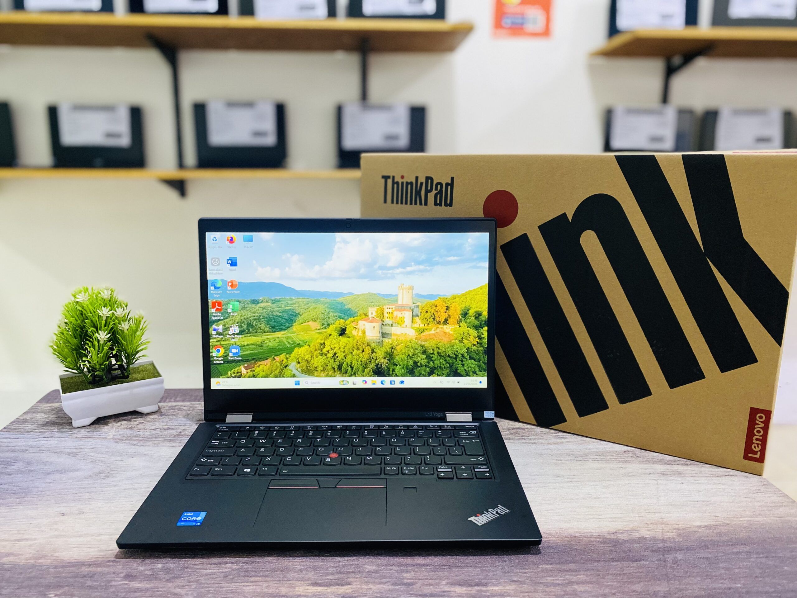 LAPTOP LENOVO THINKPAD L13 YOGA | INTEL CORE I5-1135G7 ( RAM 16GB / SSD 256GB NVME ) TOUCHSCREEN 360°