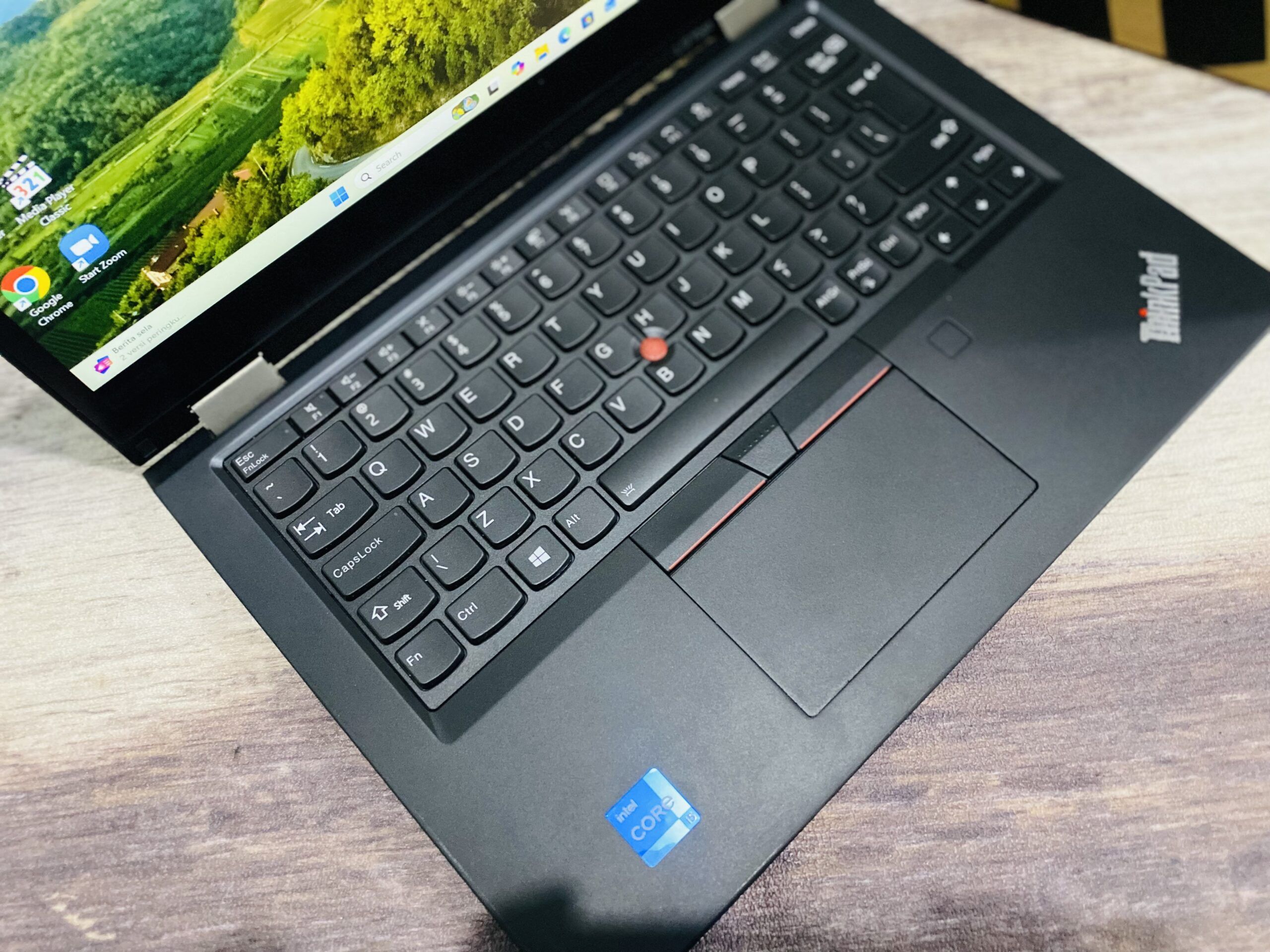 LAPTOP LENOVO THINKPAD L13 YOGA | INTEL CORE I5-1135G7 ( RAM 16GB / SSD 256GB NVME ) TOUCHSCREEN 360° - Gambar 3