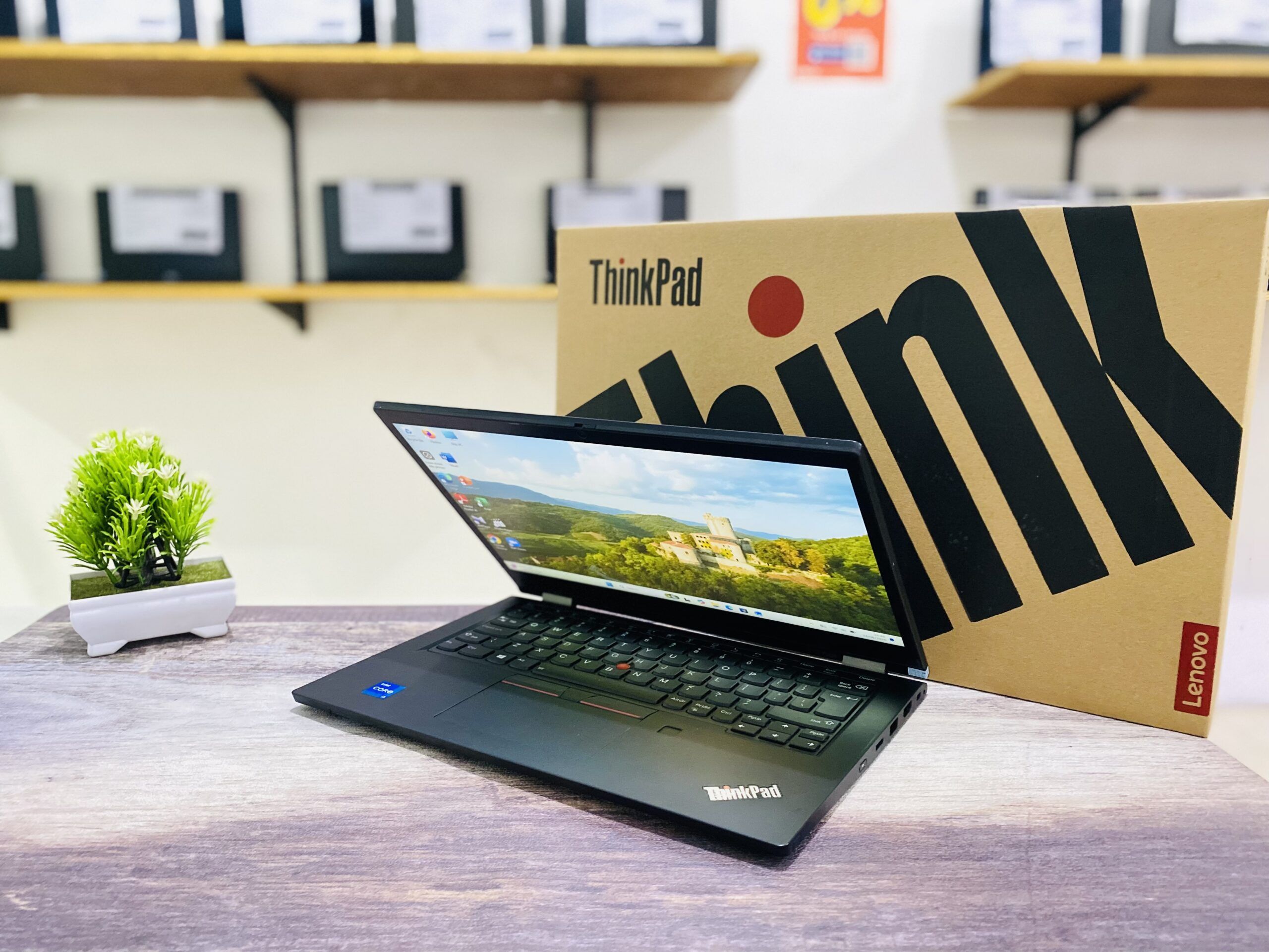 LAPTOP LENOVO THINKPAD L13 YOGA | INTEL CORE I5-1135G7 ( RAM 16GB / SSD 256GB NVME ) TOUCHSCREEN 360° - Gambar 4