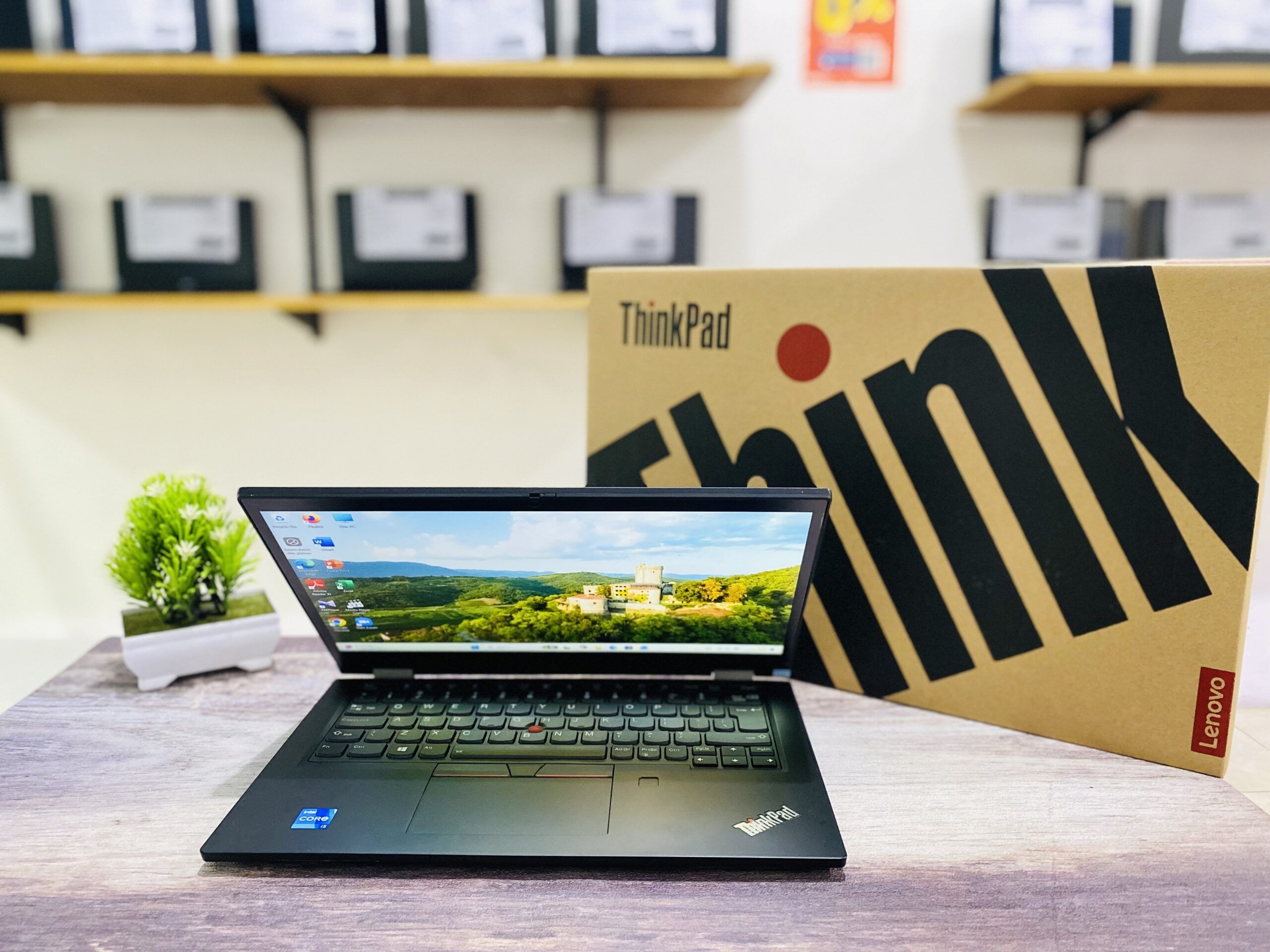 LAPTOP LENOVO THINKPAD L13 YOGA | INTEL CORE I5-1135G7 ( RAM 16GB / SSD 256GB NVME ) TOUCHSCREEN 360° - Gambar 5