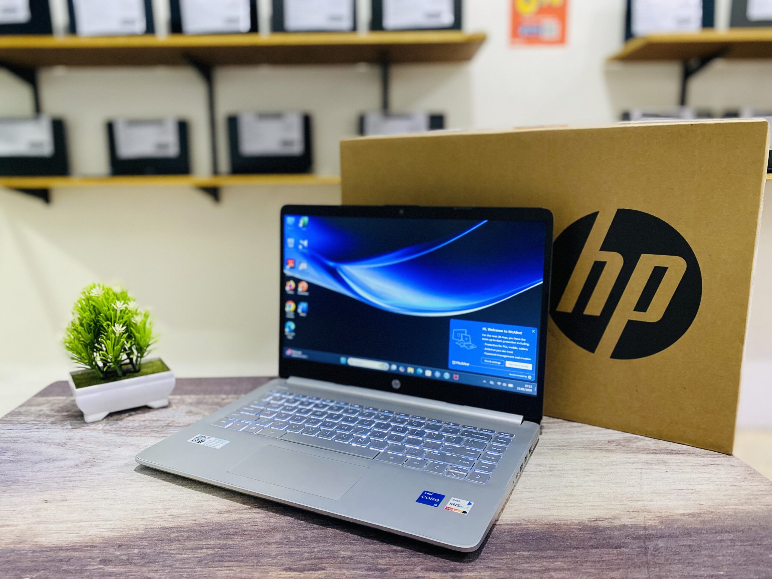 LAPTOP HP 14S-DQ5227TU | INTEL CORE I5-1235U ( RAM 8GB / SSD 512GB NVME ) GARANSI - Gambar 7