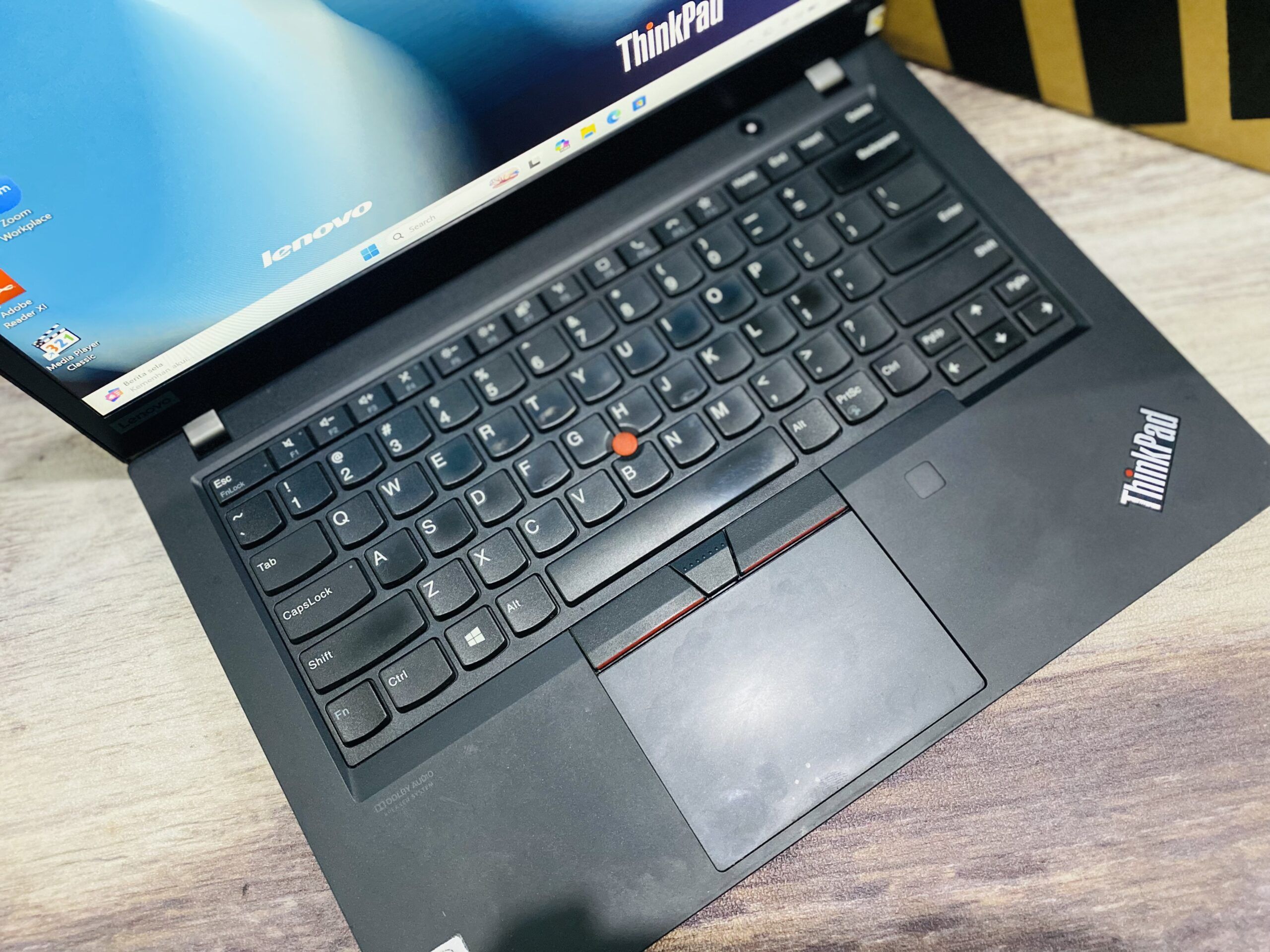 LAPTOP LENOVO THINKPAD T14 | INTEL CORE I5-10210U ( RAM 16GB / SSD 256GB NVME ) - Gambar 3