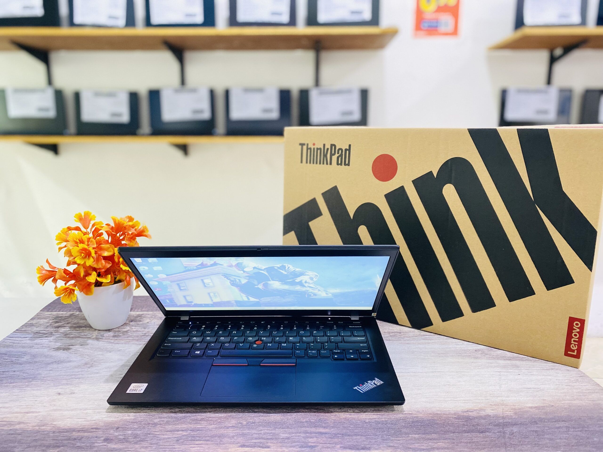 LAPTOP LENOVO THINKPAD X13 | INTEL CORE I7-10210U ( RAM 8GB / SSD 256GB NVME ) - Gambar 5