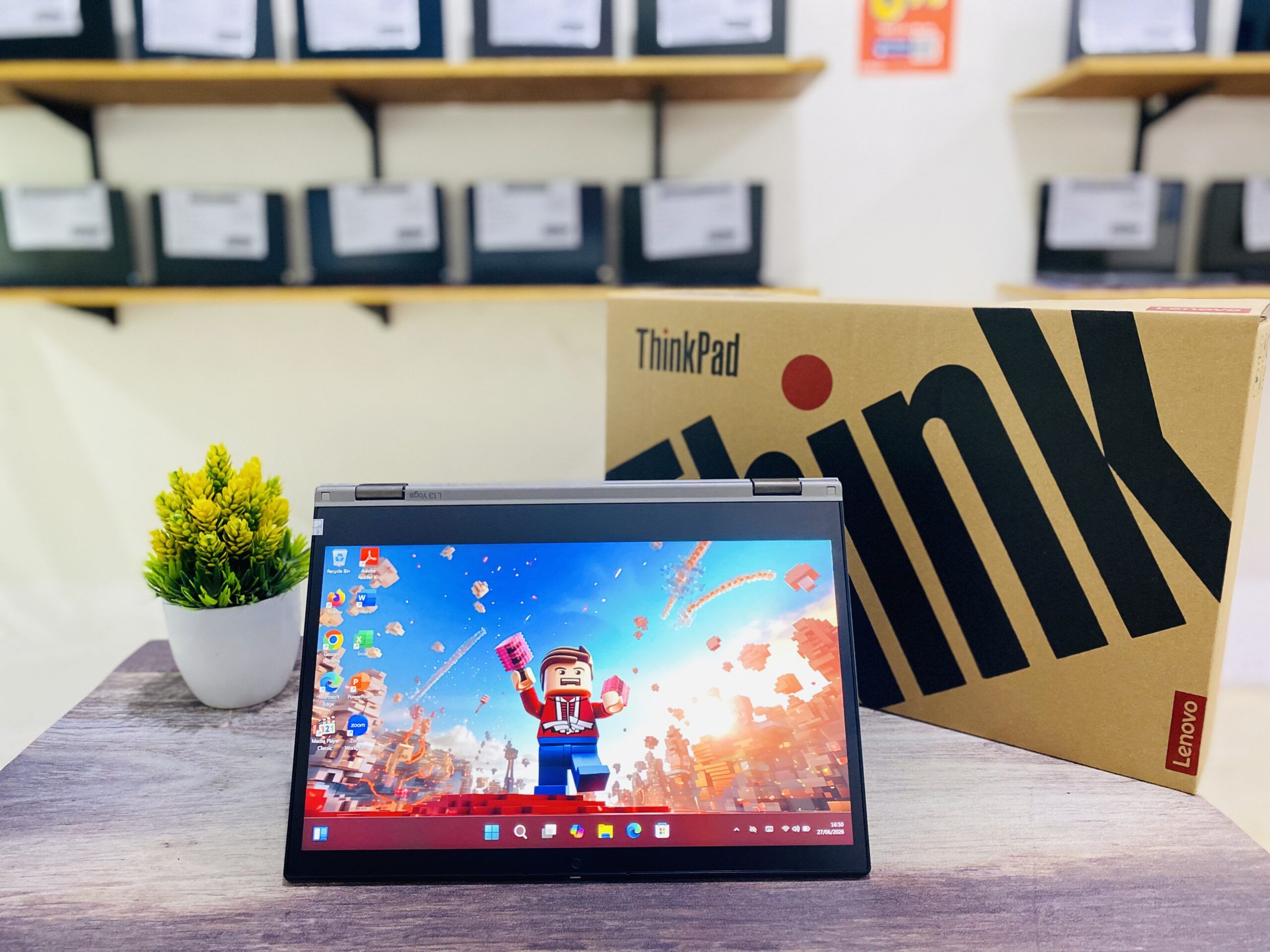 LAPTOP LENOVO THINKPAD L13 YOGA | INTEL CORE I5-10210U ( RAM 8GB / SSD 256GB NVME ) TOUCHSCREEN 360°