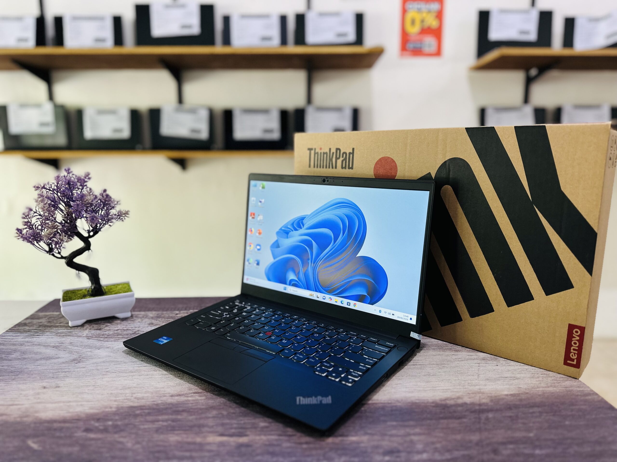 LAPTOP LENOVO THINKPAD E14 | INTEL CORE I5-1135G7 ( RAM 8GB / SSD 256GB NVME ) - Gambar 7