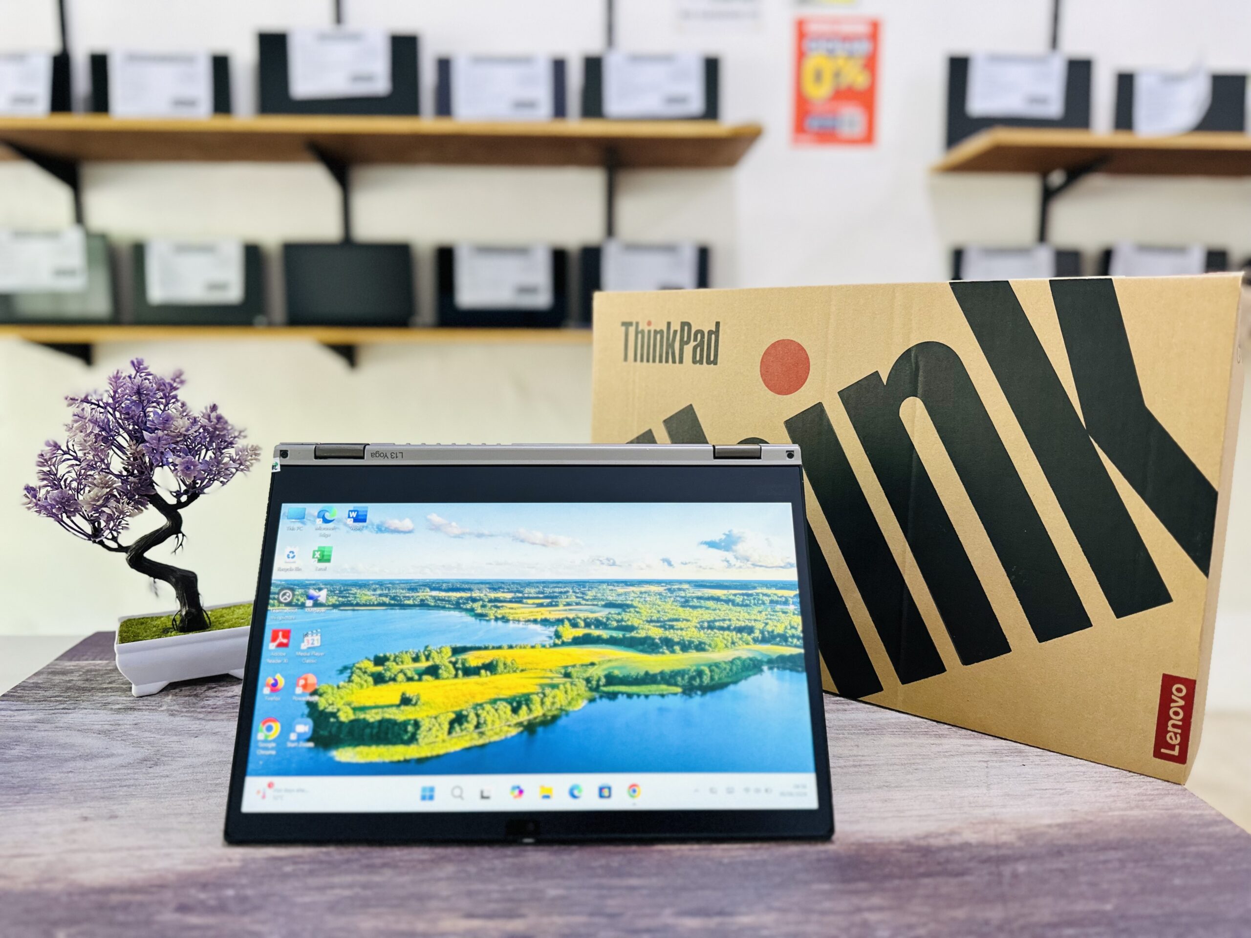 LAPTOP LENOVO THINKPAD L13 YOGA | INTEL CORE I5-1135G7 ( RAM 8GB / SSD 256GB NVME ) TOUCHSCREEN 360°