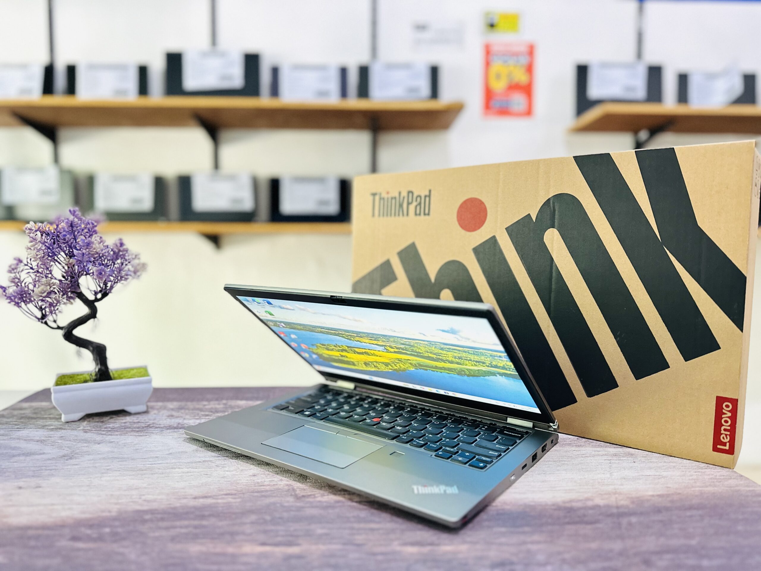 LAPTOP LENOVO THINKPAD L13 YOGA | INTEL CORE I5-1135G7 ( RAM 8GB / SSD 256GB NVME ) TOUCHSCREEN 360° - Gambar 4