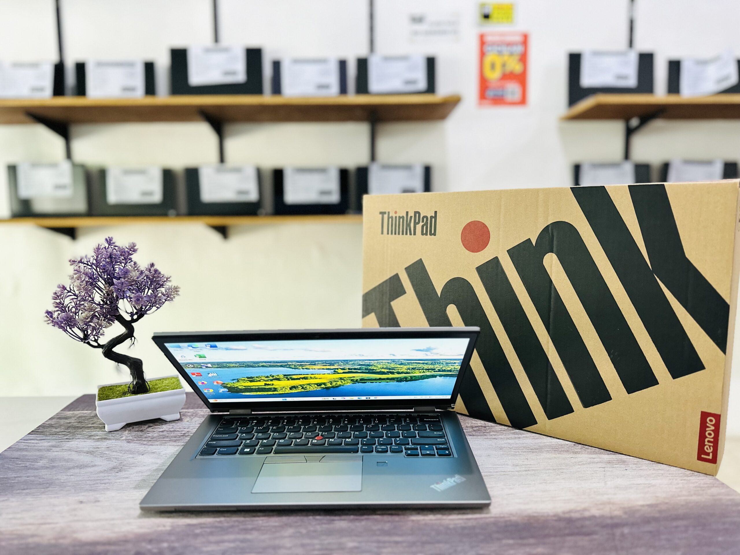 LAPTOP LENOVO THINKPAD L13 YOGA | INTEL CORE I5-1135G7 ( RAM 8GB / SSD 256GB NVME ) TOUCHSCREEN 360° - Gambar 5