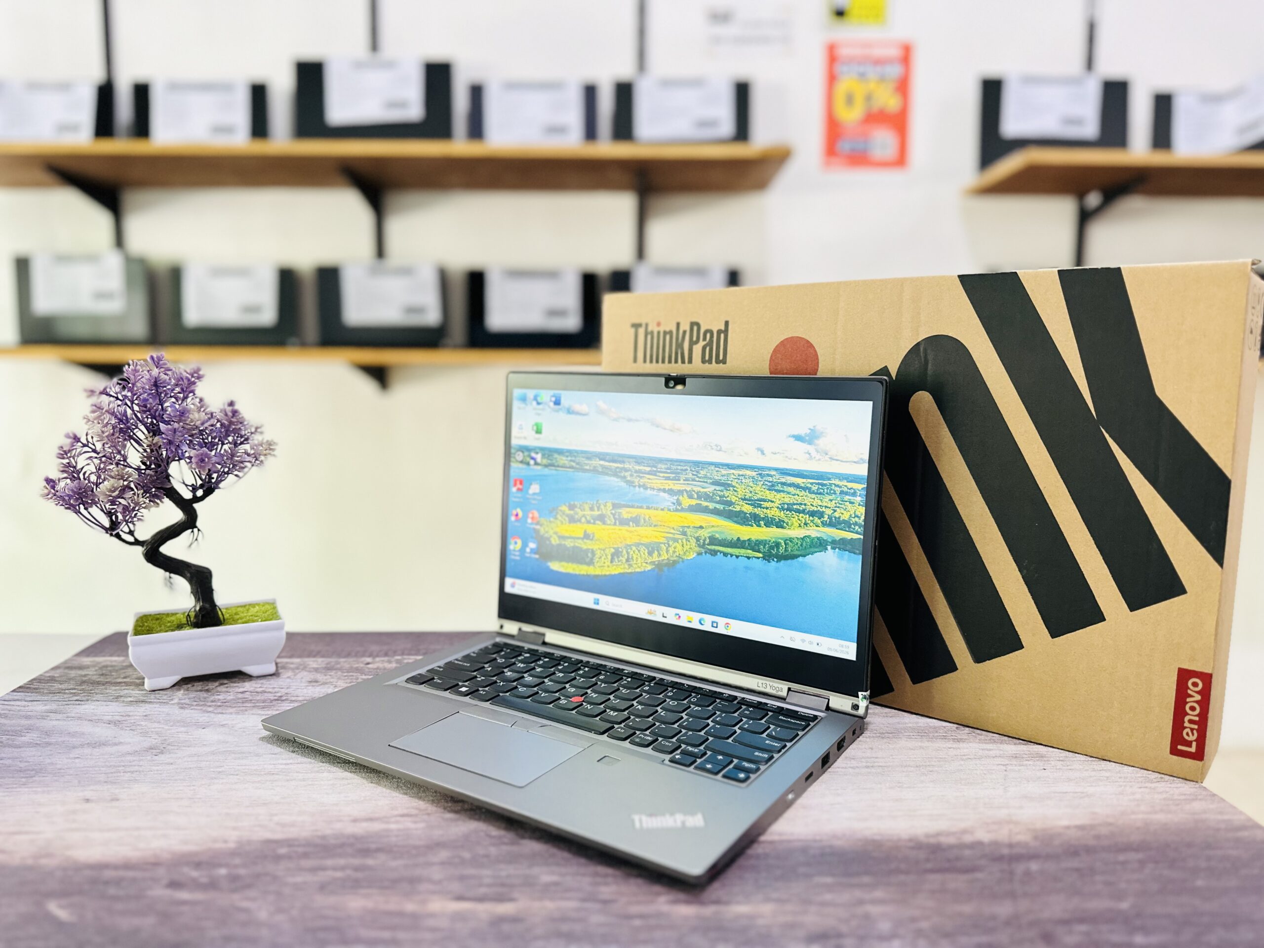 LAPTOP LENOVO THINKPAD L13 YOGA | INTEL CORE I5-1135G7 ( RAM 8GB / SSD 256GB NVME ) TOUCHSCREEN 360° - Gambar 7