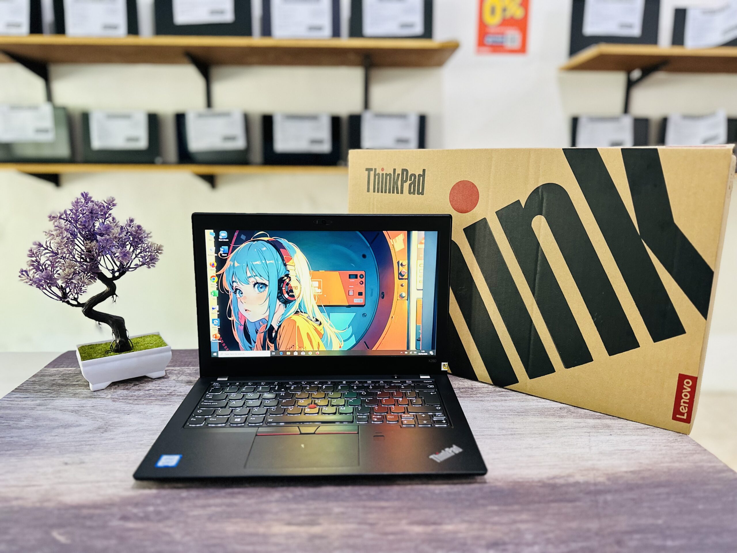 LAPTOP LENOVO THINKPAD X280 | INTEL CORE I7-8550U ( RAM 16GB / SSD 256GB NVME ) TOUCHSCREEN