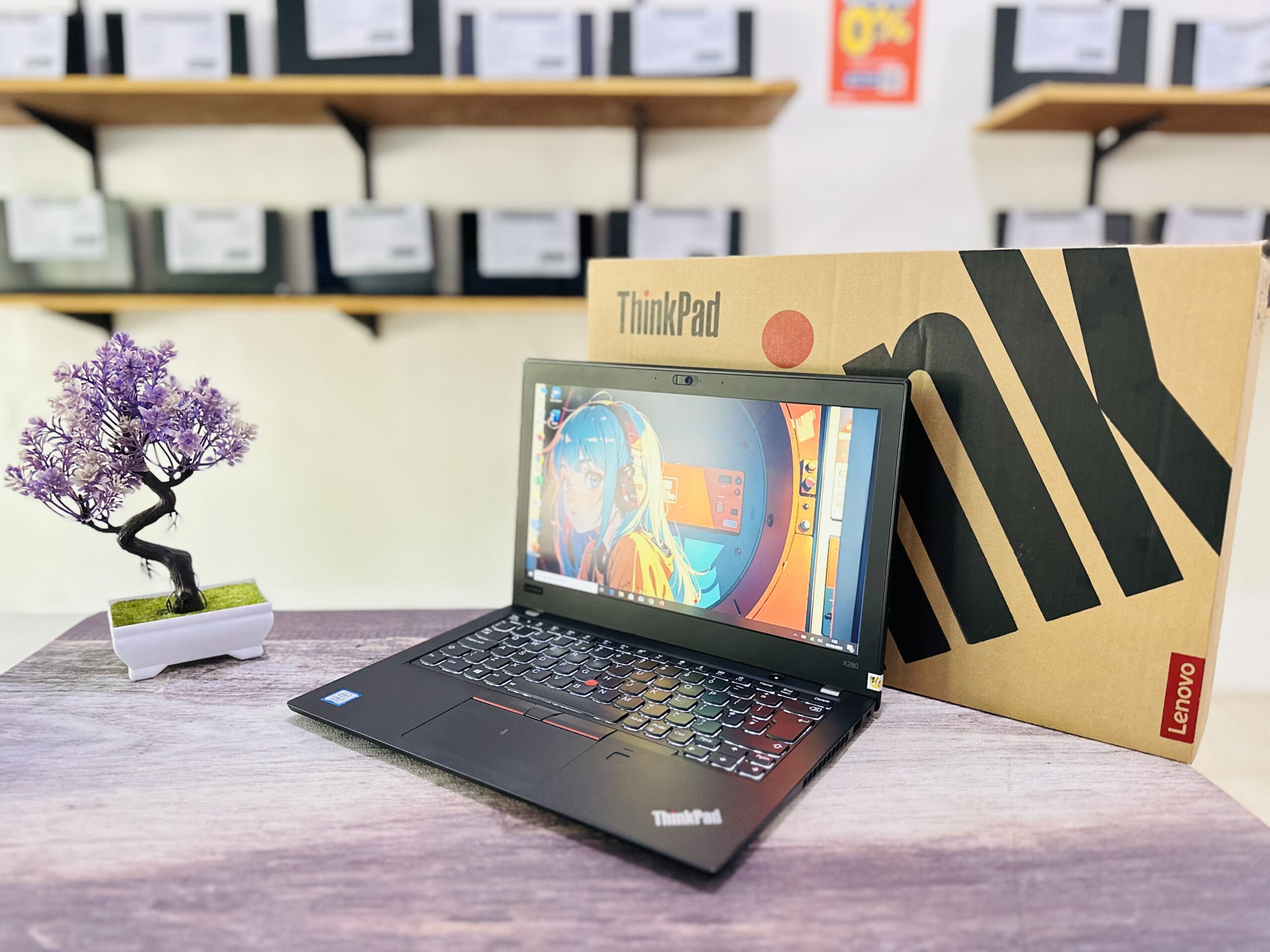 LAPTOP LENOVO THINKPAD X280 | INTEL CORE I7-8550U ( RAM 16GB / SSD 256GB NVME ) TOUCHSCREEN - Gambar 7