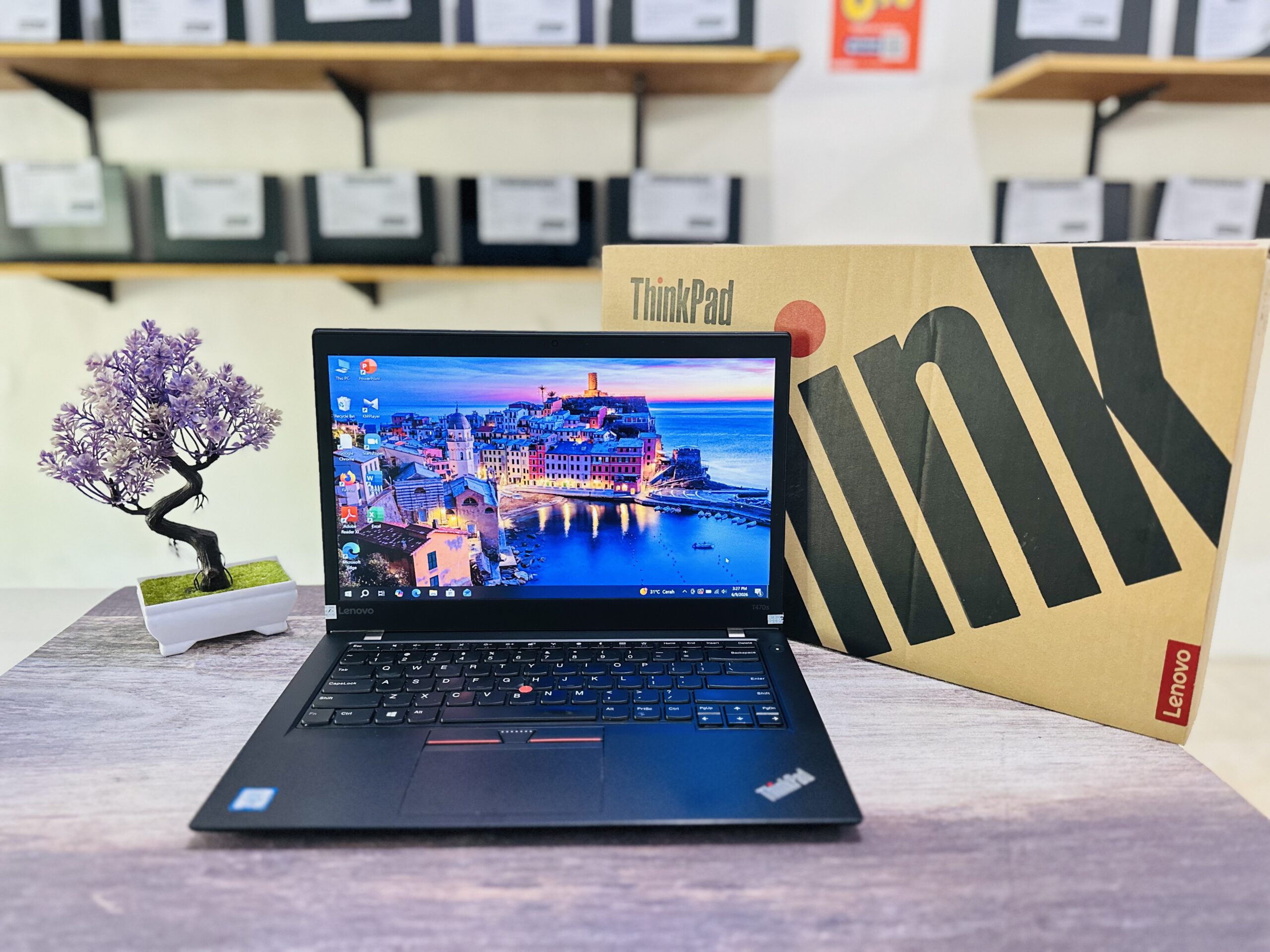 LAPTOP LENOVO THINKPAD T470S | INTEL CORE I5-7300U ( RAM 8GB / SSD 256GB NVME )