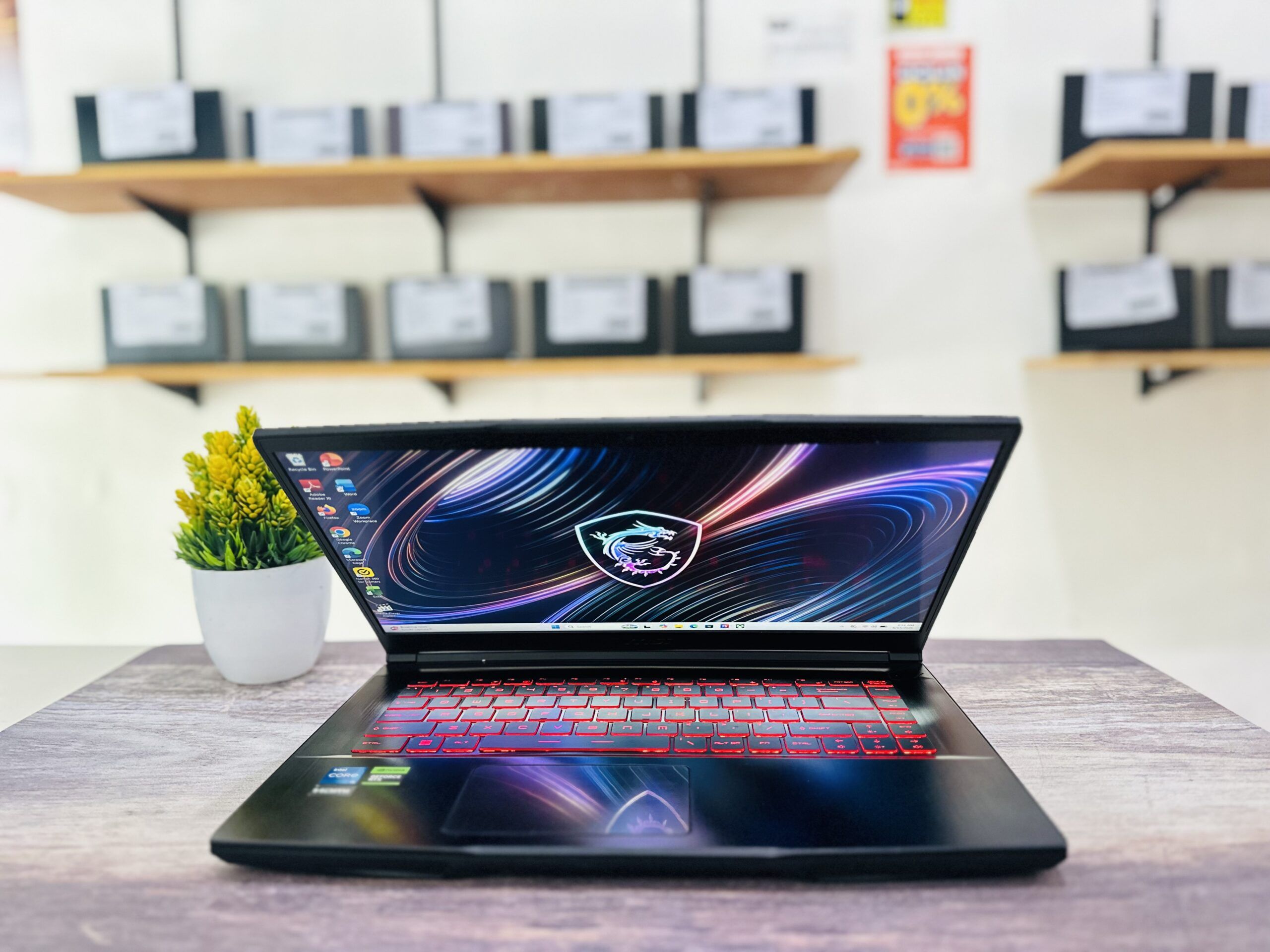 LAPTOP MSI GF63 THIN 11UC | INTEL CORE I5-11400H ( RAM 8GB / SSD 512GB NVME ) - Gambar 5