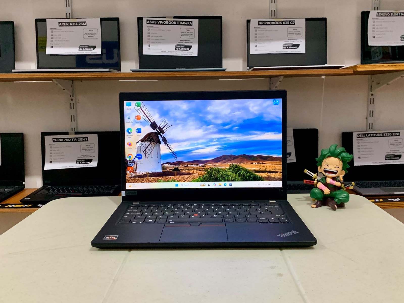 LENOVO THINKPAD T14 GEN 1 AMD Ryzen 5 4650U (RAM 16GB/SSD 256GB NVMe) KEYBOARD BACKLIT / 14" FHD