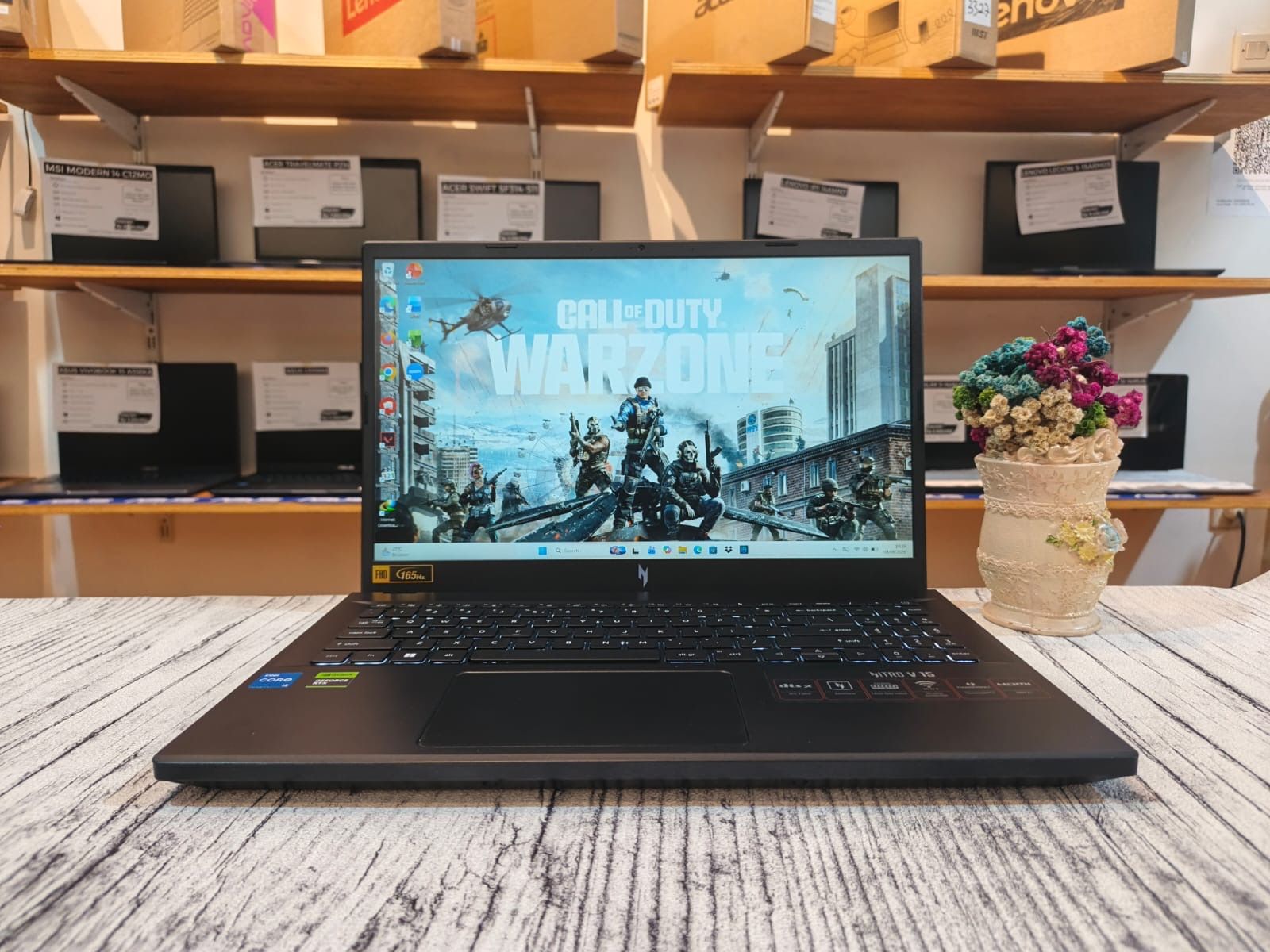 ACER NITRO V15 ANV15-51 Intel Core i5-13420H (Ram 8GB / SSD 512GB NVMe) Nvidia RTX 2050 @4GB/ KeyBacklit