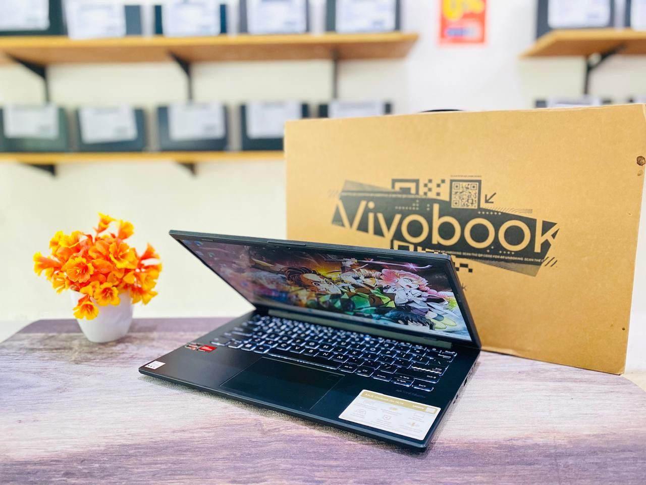 LAPTOP ASUS VIVOBOOK E1404FA | AMD RYZEN 5 7520U ( RAM 16GB / SSD 512GB NVME ) GARANSI - Gambar 4