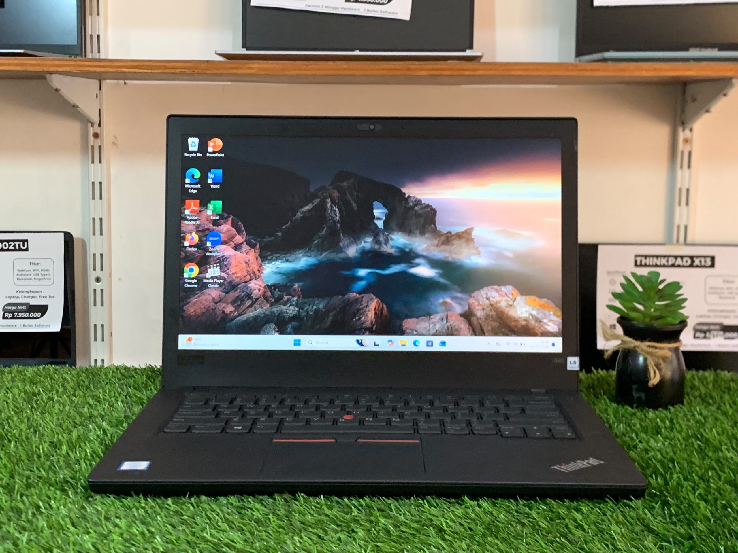 LENOVO THINKPAD T480 Intel Core i5-8350U (RAM 8GB/SSD 256GB NVMe) 14" FHD