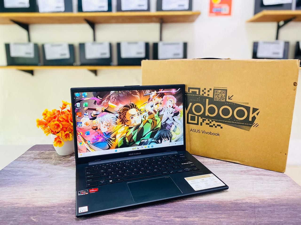 LAPTOP ASUS VIVOBOOK E1404FA | AMD RYZEN 5 7520U ( RAM 16GB / SSD 512GB NVME ) GARANSI - Gambar 2
