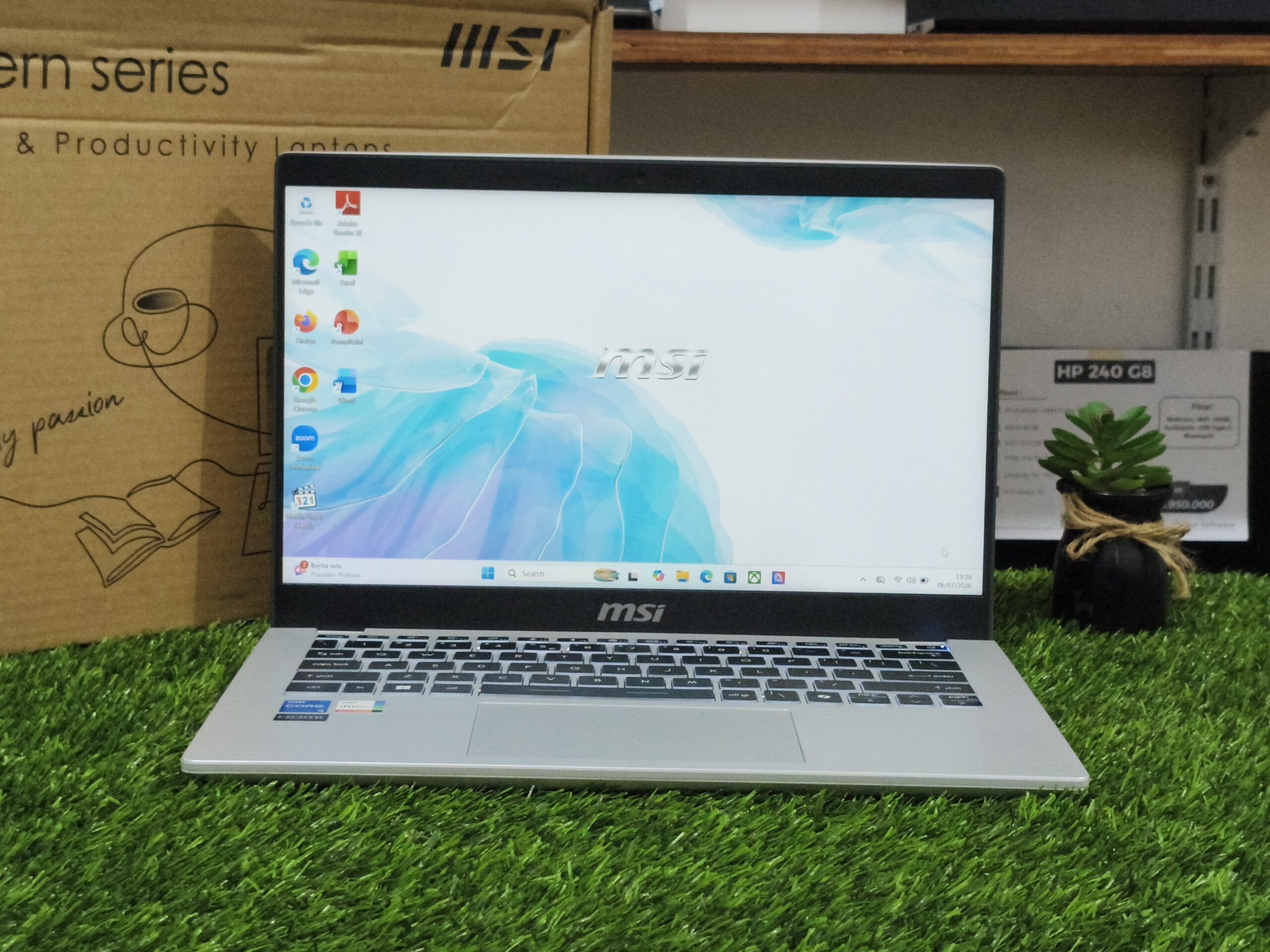 MSI MODERN 14 C12MO Intel Core i5-1235U (RAM 16GB/SSD 512GB NVMe) KEYBOARD BACKLIT / 14" FHD