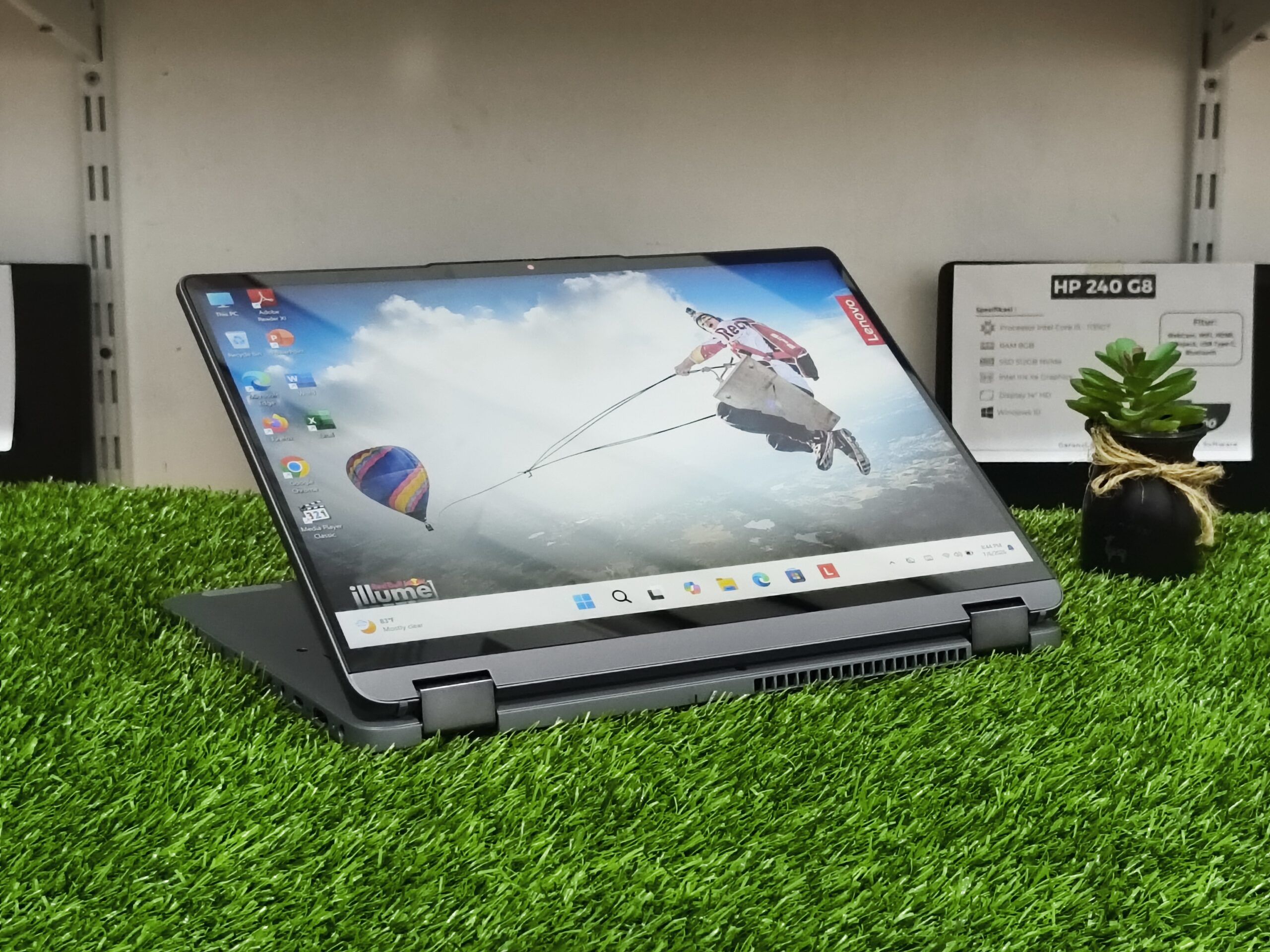 LENOVO FLEX 5 14ALC7 AMD Ryzen 5 5500U (RAM 8GB/SSD 512GB NVMe) TOUCHSCREEN FLIP 360 / 14" FHD - Gambar 6