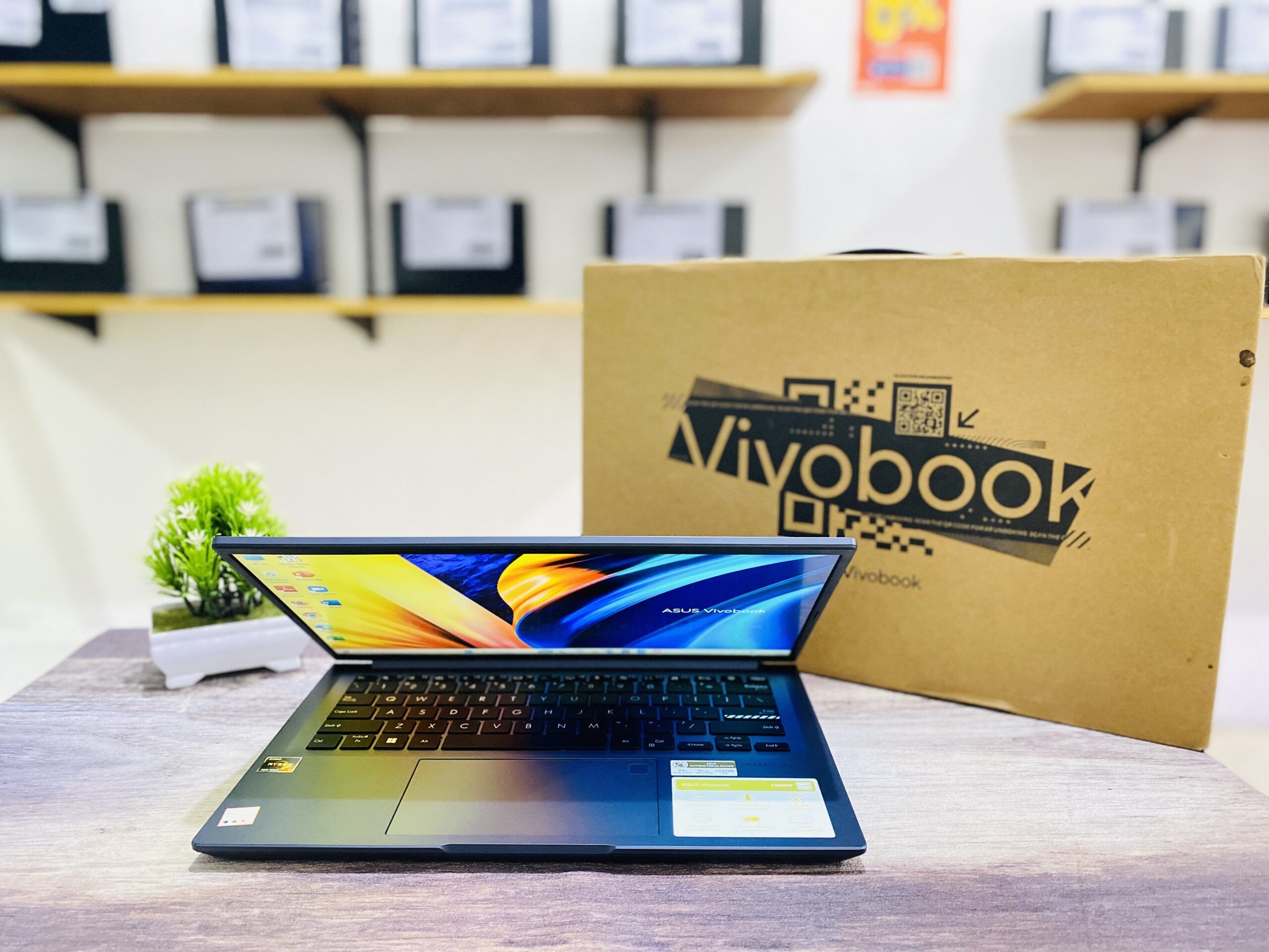 LAPTOP ASUS VIVOBOOK M1403QA | AMD RYZEN 7 5800HS ( RAM 16GB / SSD 512GB NVME ) - Gambar 5