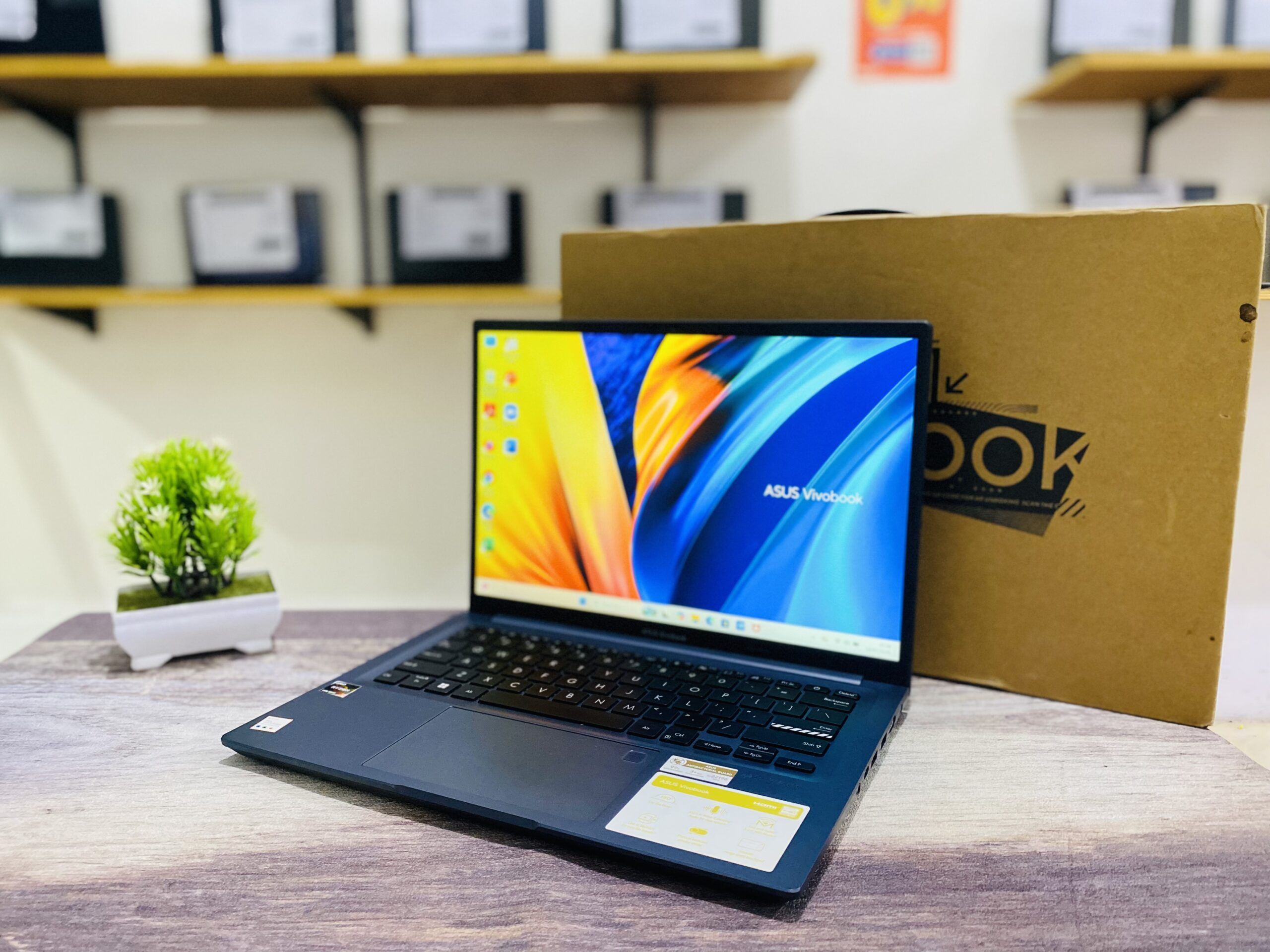 LAPTOP ASUS VIVOBOOK M1403QA | AMD RYZEN 7 5800HS ( RAM 16GB / SSD 512GB NVME ) - Gambar 7