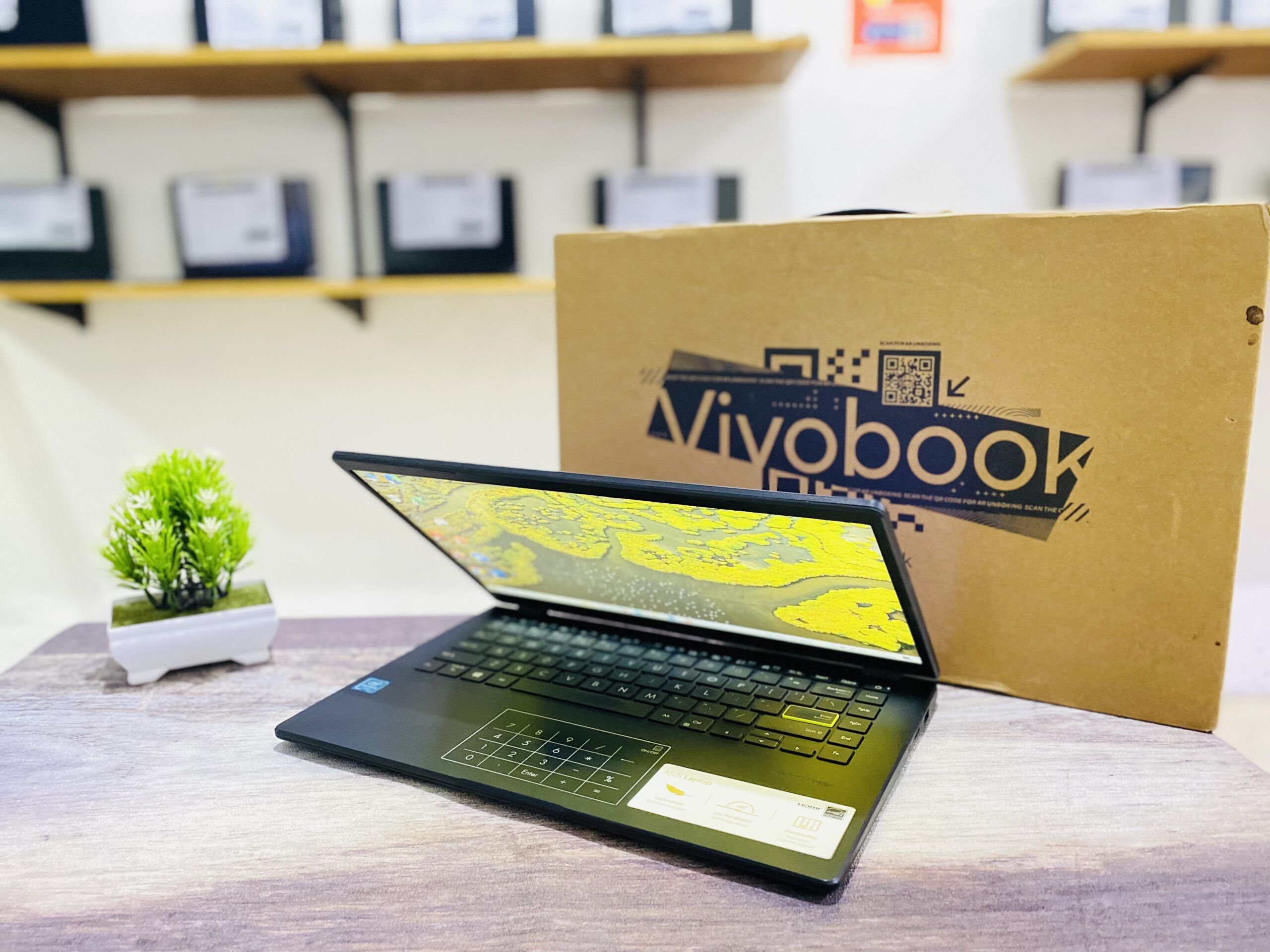 LAPTOP ASUS E410MA | INTEL CELERON N4020 ( RAM 4GB / SSD 512GB NVME ) - Gambar 4