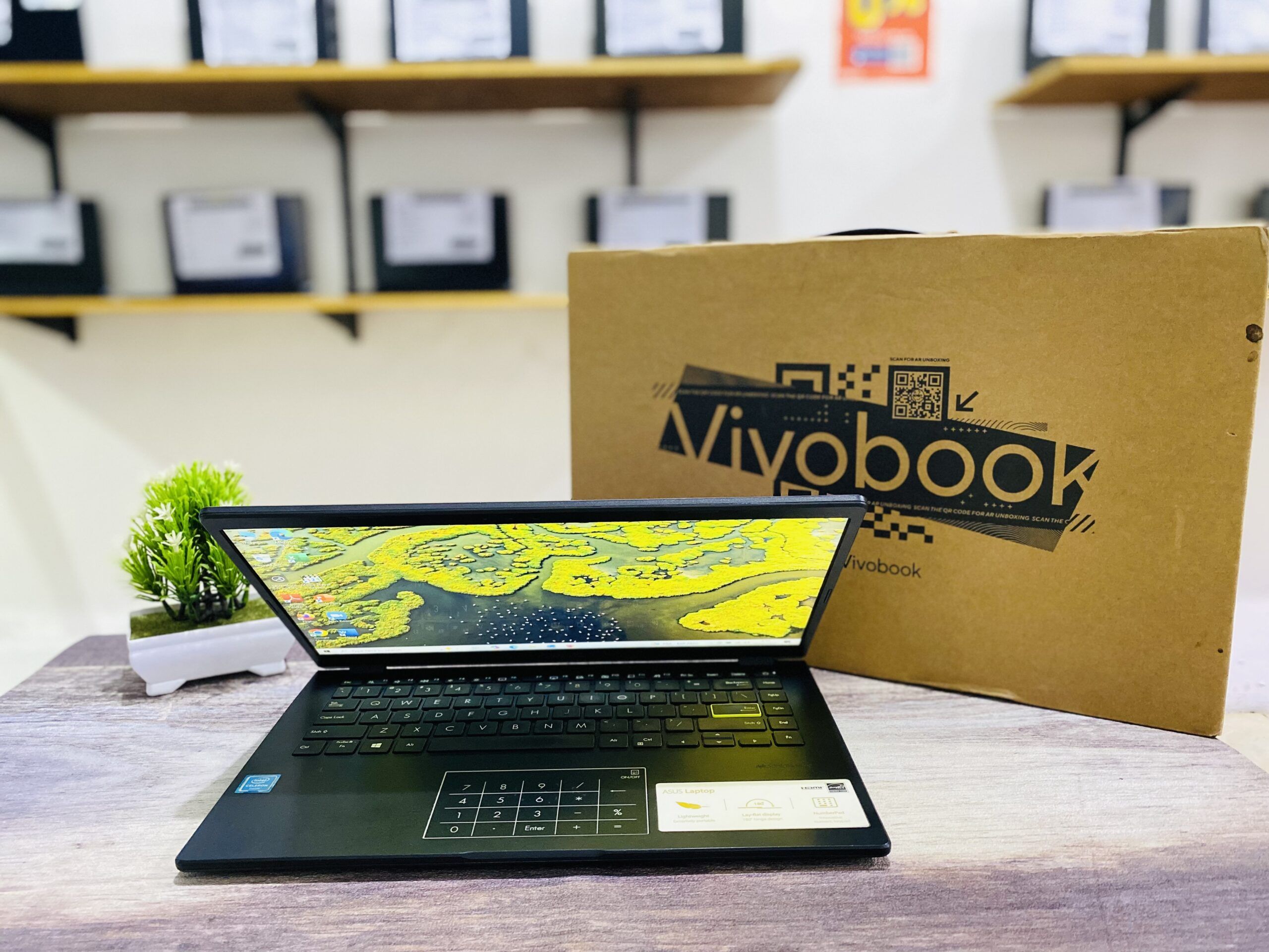 LAPTOP ASUS E410MA | INTEL CELERON N4020 ( RAM 4GB / SSD 512GB NVME ) - Gambar 5