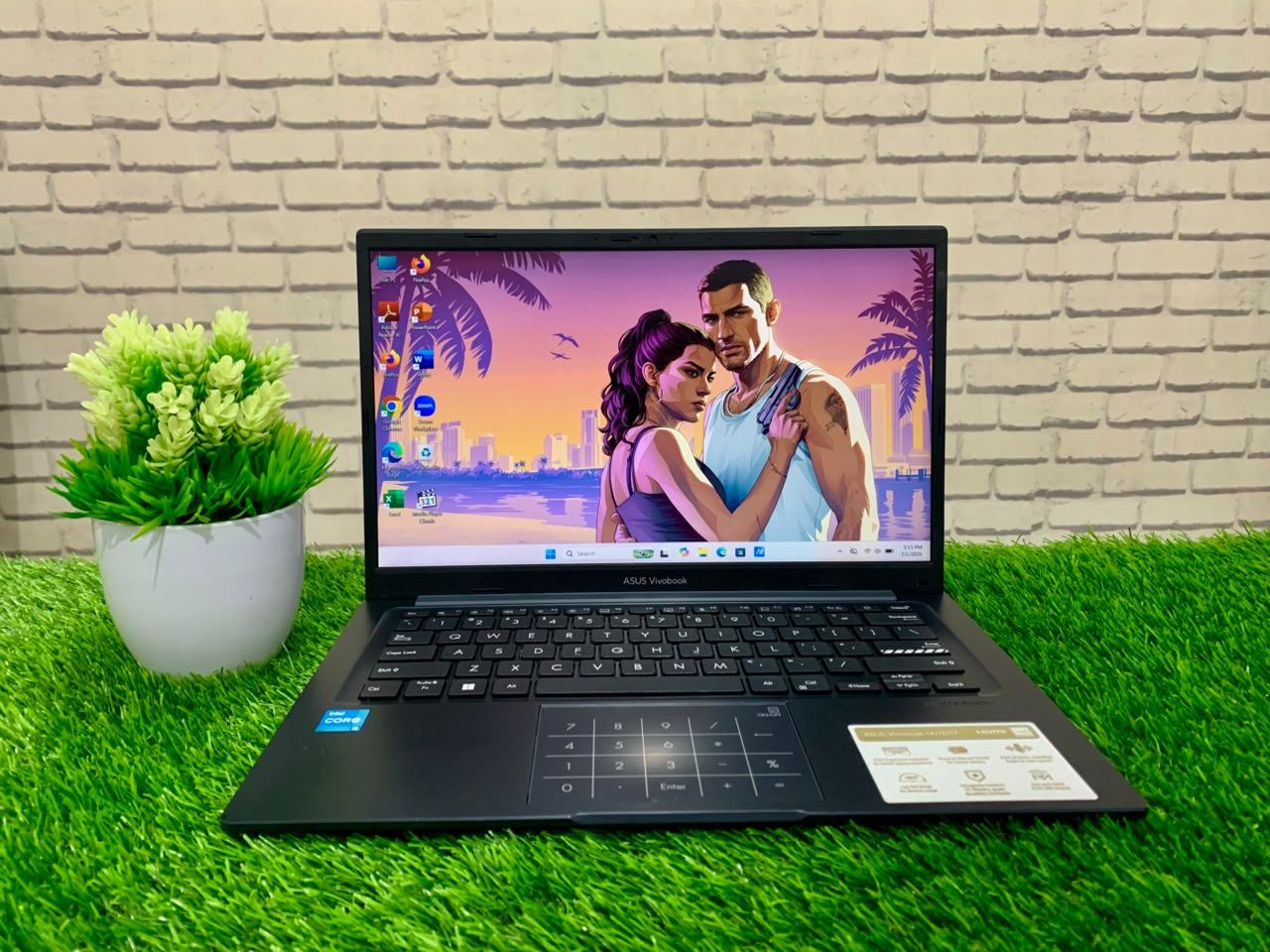 Asus Vivobook X1404VA Intel Core i3-1315U / Ram 8GB / SSD 512GB / 14" FHD/ Intel UHD Graphics/ Murah