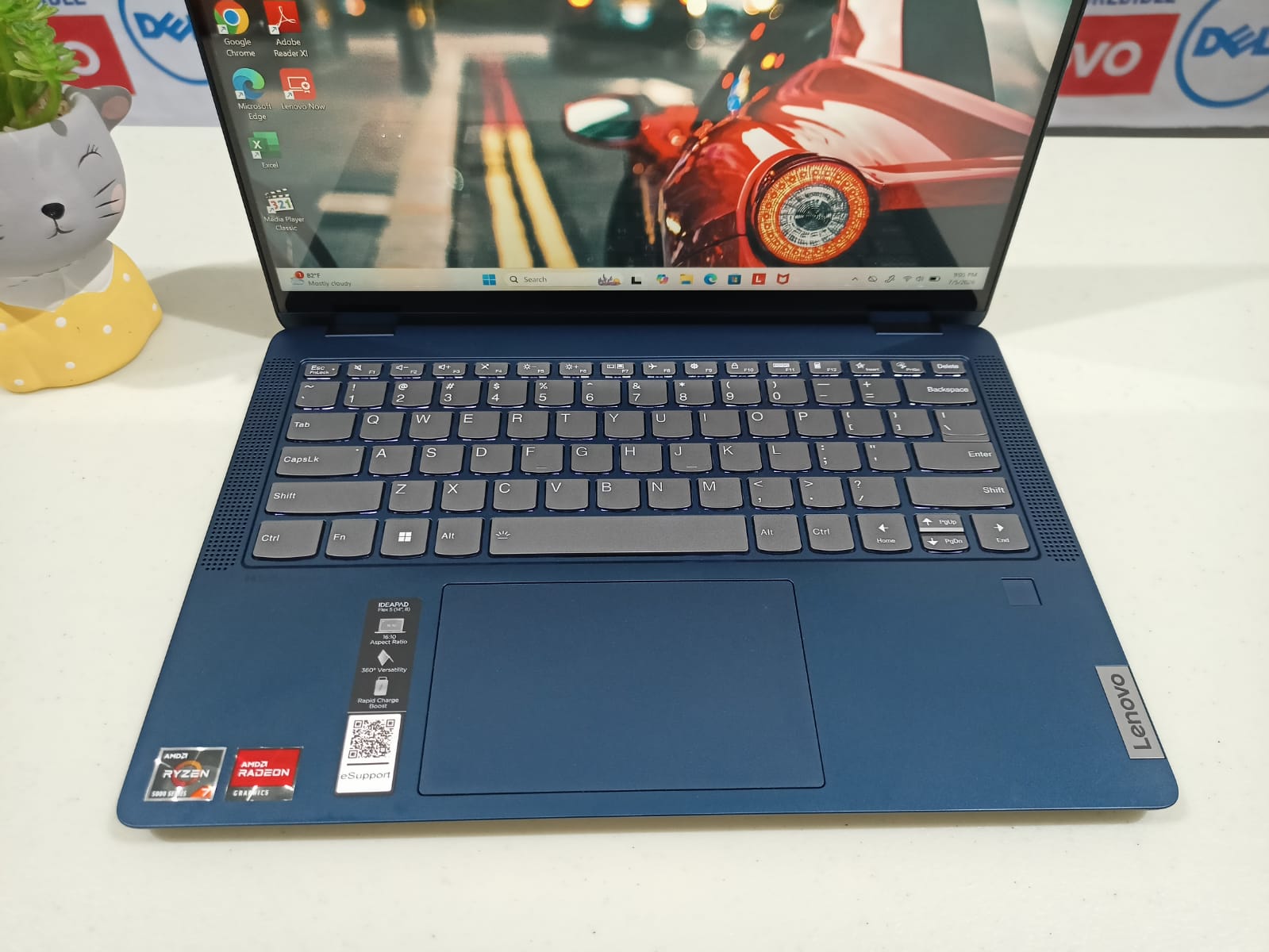 LENOVO FLEX 5 14ABR8 Ryzen 7 58250U/ 16GB/ Ssd 512GB/ Touchscreen/ Garansi - Gambar 3