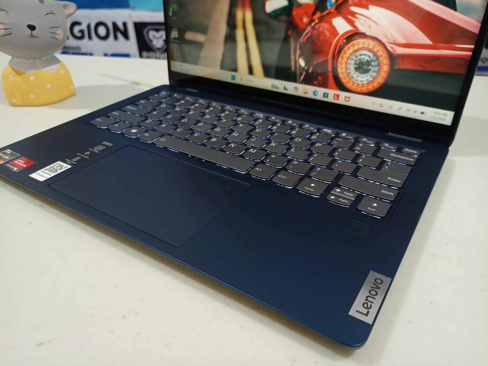 LENOVO FLEX 5 14ABR8 Ryzen 7 58250U/ 16GB/ Ssd 512GB/ Touchscreen/ Garansi - Gambar 5