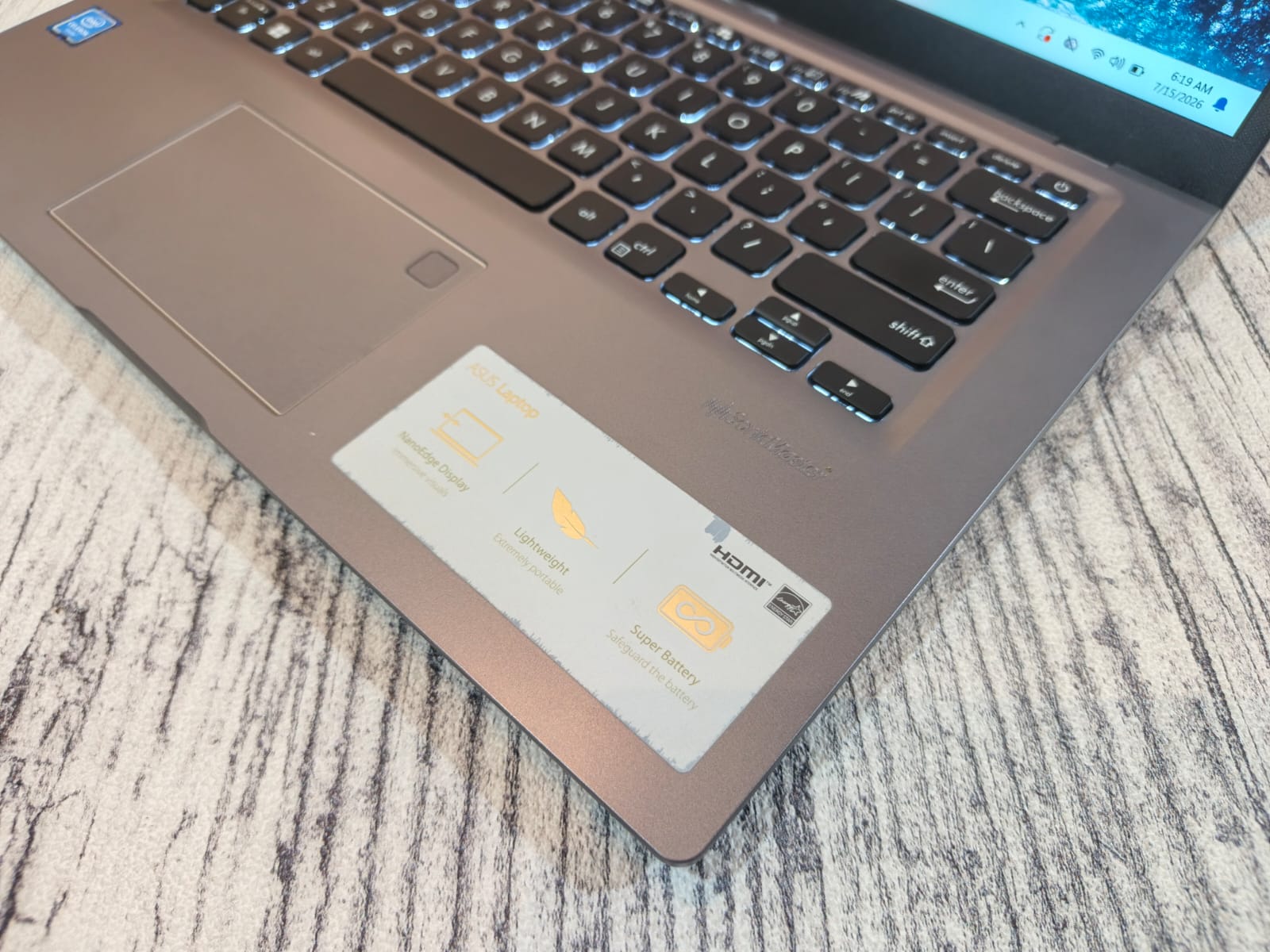 ASUS VIVOBOOK 14 A416MAO Intel Celeron N4020 (Ram 4GB / SSD 256GB NVMe) Intel UHD 600 Graphics/ KeyBacklit - Gambar 3
