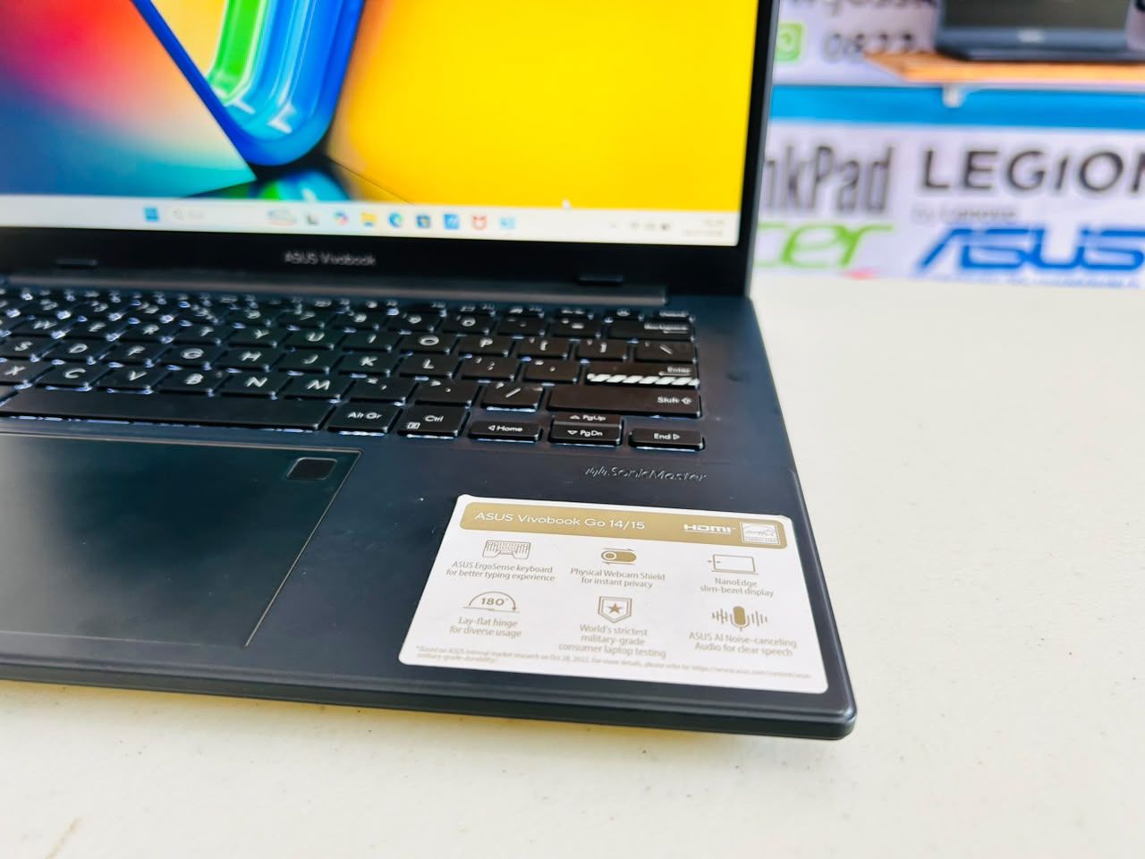 ASUS VIVOBOOK GO E1404GA Core i3-N305/ 8GB/ 512GB NVMe/ Backlit/ Garansi - Gambar 3