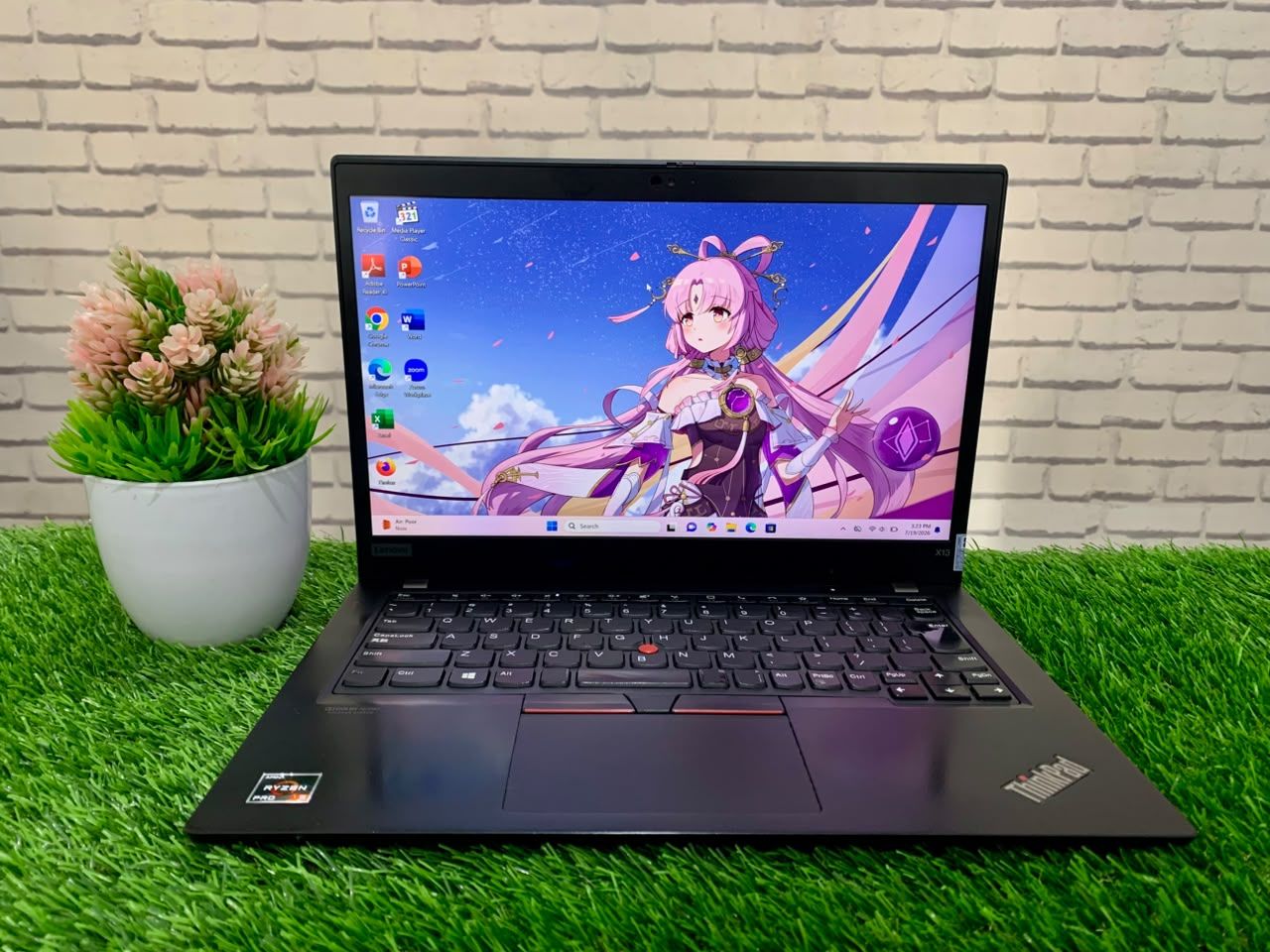 Lenovo Thinkpad X13 AMD Ryzen 5 PRO 4560U/ RAM 32GB/ SSD 256GB/ 13,3" FHD/ Murah