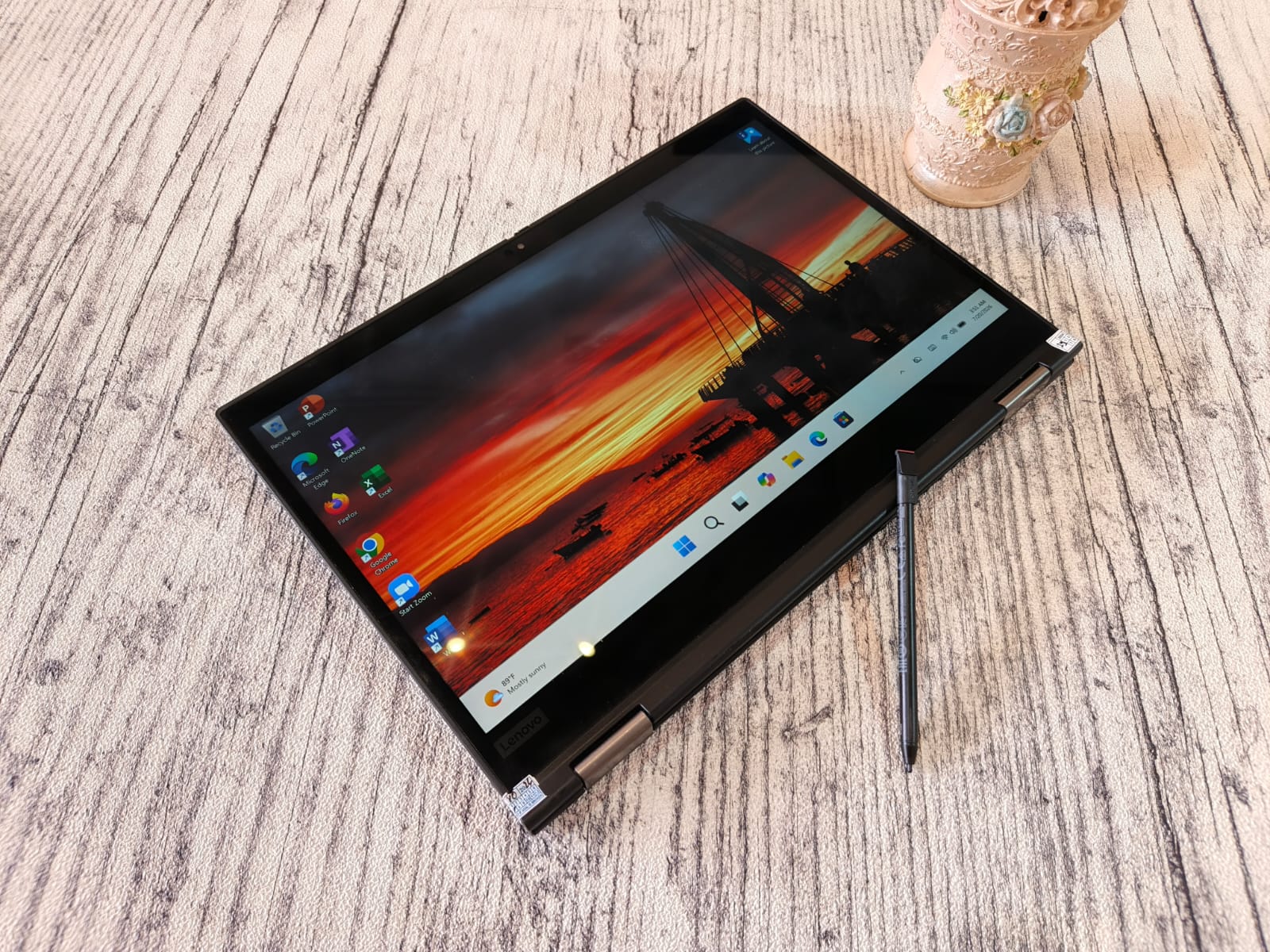 LENOVO THINKPAD X390 YOGA Intel Core i5-8265U (Ram 8GB / SSD 256GB NVMe) Intel UHD 620 Graphics/ Touchscreen - Gambar 2