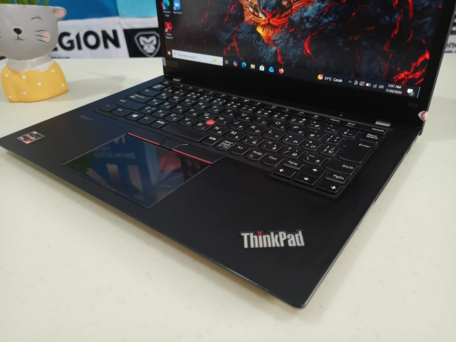 THINKPAD X13 Ryzen 5Pro-46500U / 32GB / 256GB - Gambar 3