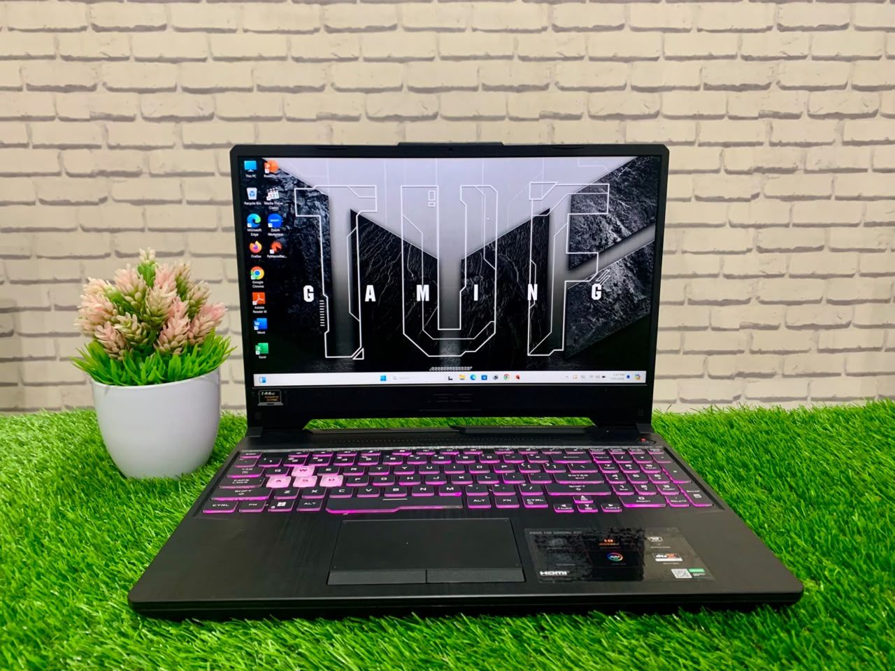 ASUS TUF FX506II AMD Ryzen 5 4600H/ RAM 8GB/ SSD 512GB/ Radeon Graphics + NVIDIA GTX 1650 Ti/ 15,6" FHD/ Key Backlite RGB