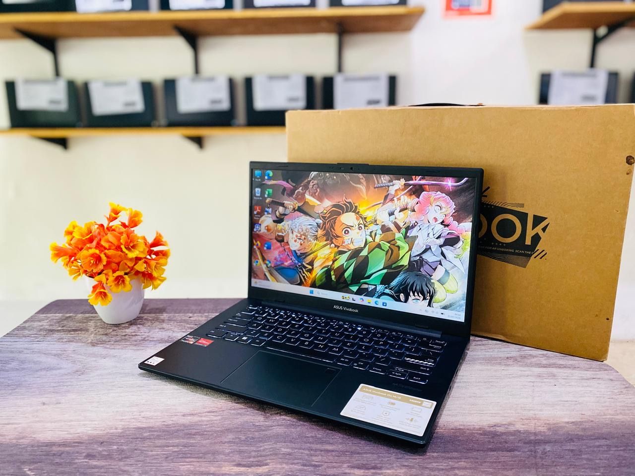 LAPTOP ASUS VIVOBOOK E1404FA | AMD RYZEN 5 7520U ( RAM 16GB / SSD 512GB NVME ) GARANSI - Gambar 6