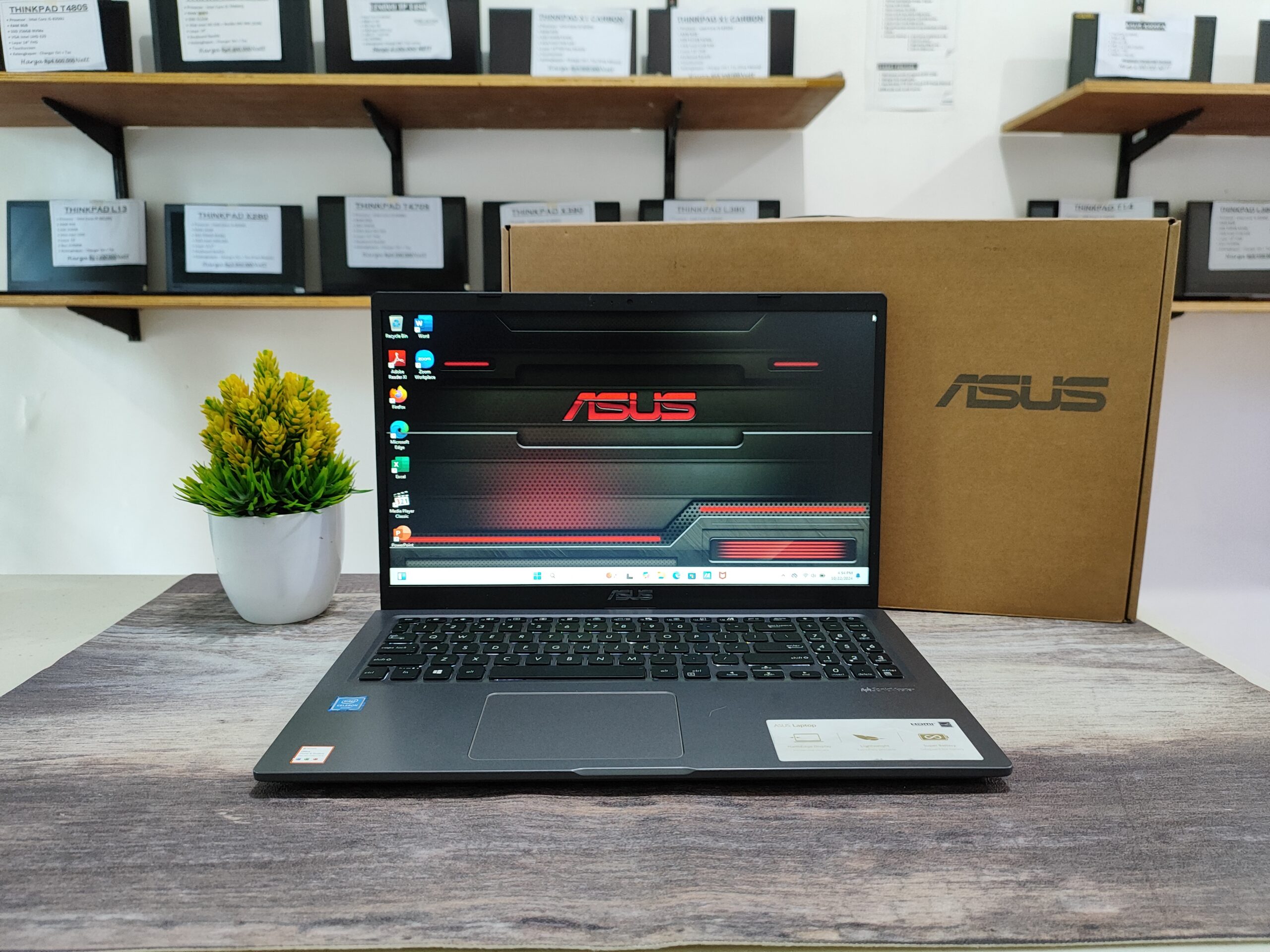 LAPTOP ASUS A516MA I INTEL CELERON N4020 ( RAM 4GB / SSD 256GB NVMe )